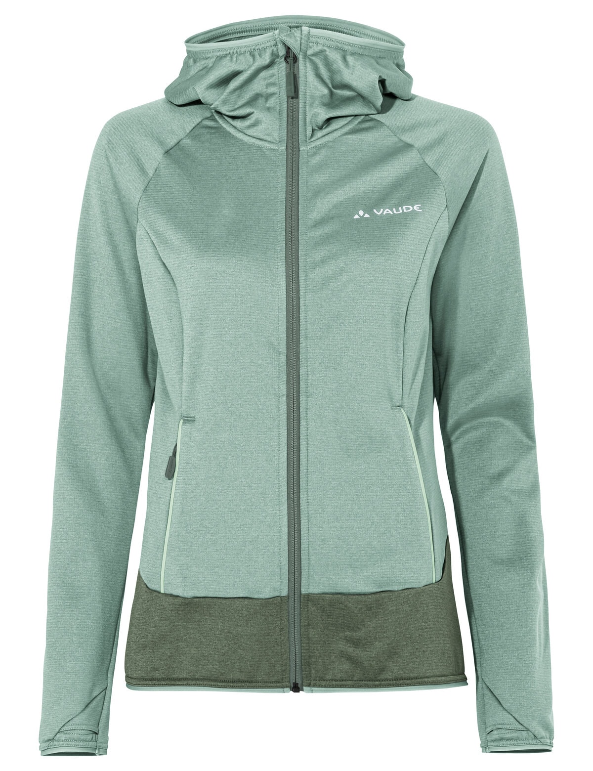 VAUDE Veste polaire »WOMEN'S TEKOA FLEECE JACKET II« avec capuche style sportif, avec capuche et col montant