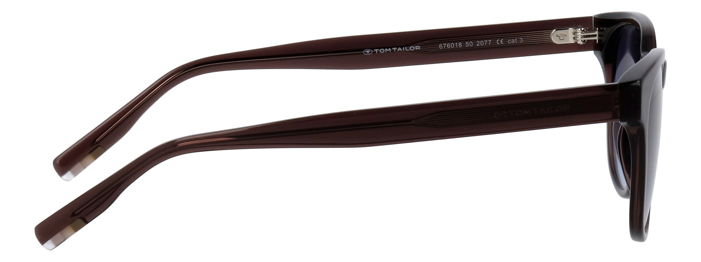 TOM TAILOR Lunettes de soleil »Modell 676018« Form Karree/Soft, Logoschriftzug auf Bügel, Kunststofffassung