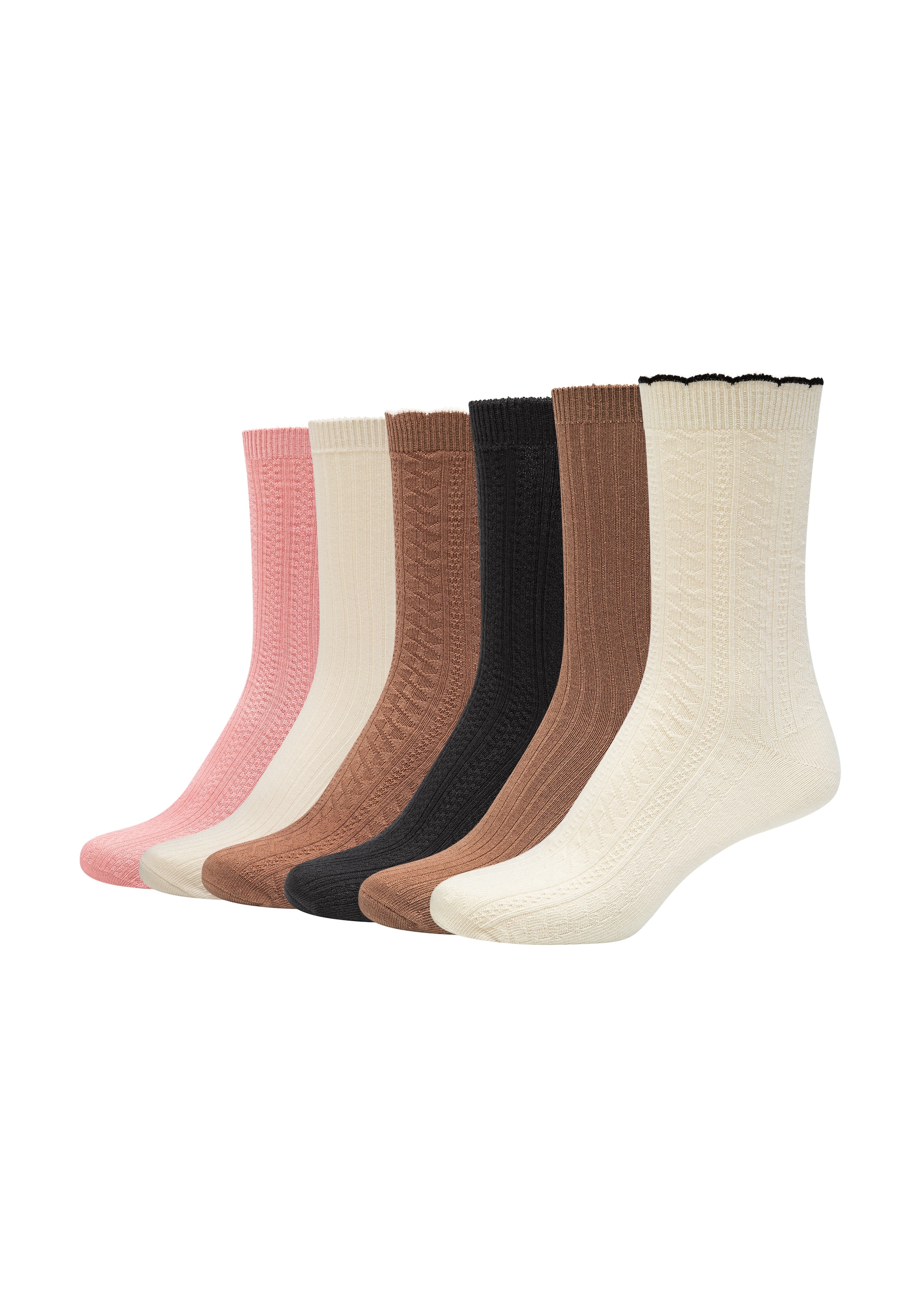 Image of Camano Socken "comfort" 6 Paar tlg. mit elastischem Bund