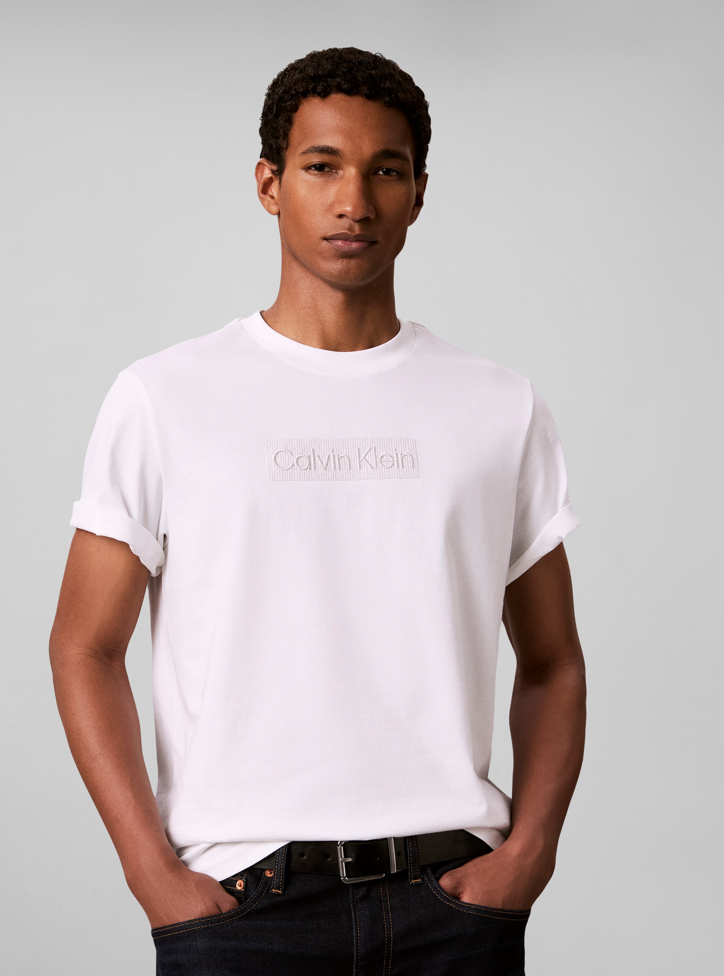 Image of Calvin Klein Jeans T-Shirt "CALVIN GRAPHIC" Regular fit mit Rundhalsausschnitt