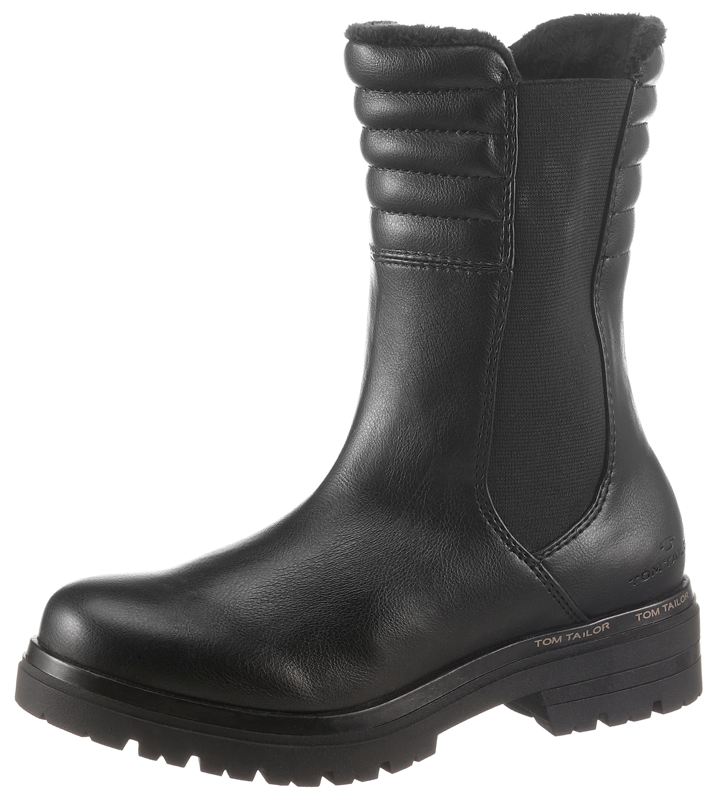 Image of TOM TAILOR Bikerboots, mit Ziersteppung bei Ackermann Versand Schweiz