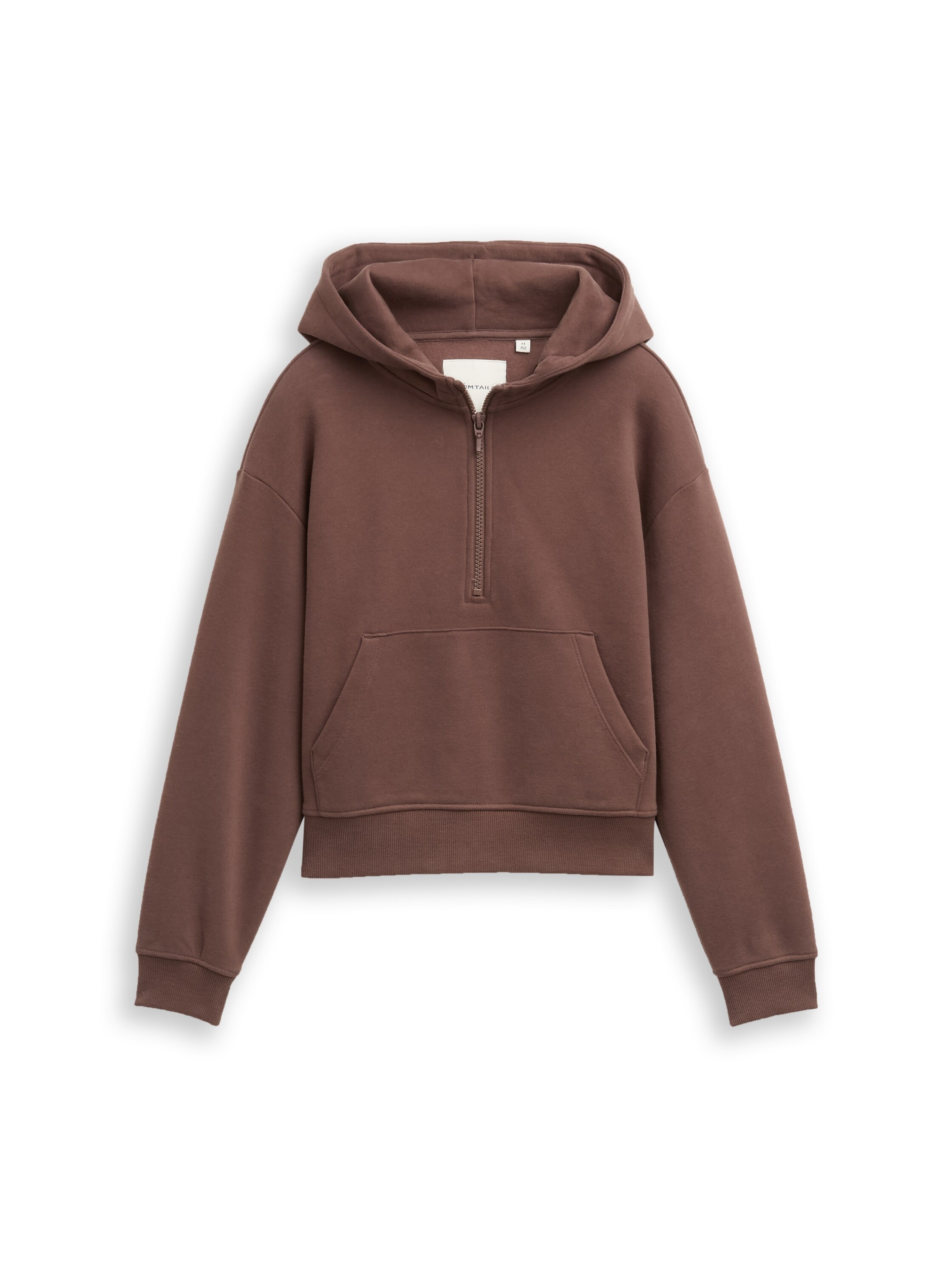 Image of TOM TAILOR Kapuzensweatshirt, mit Reissverschluss