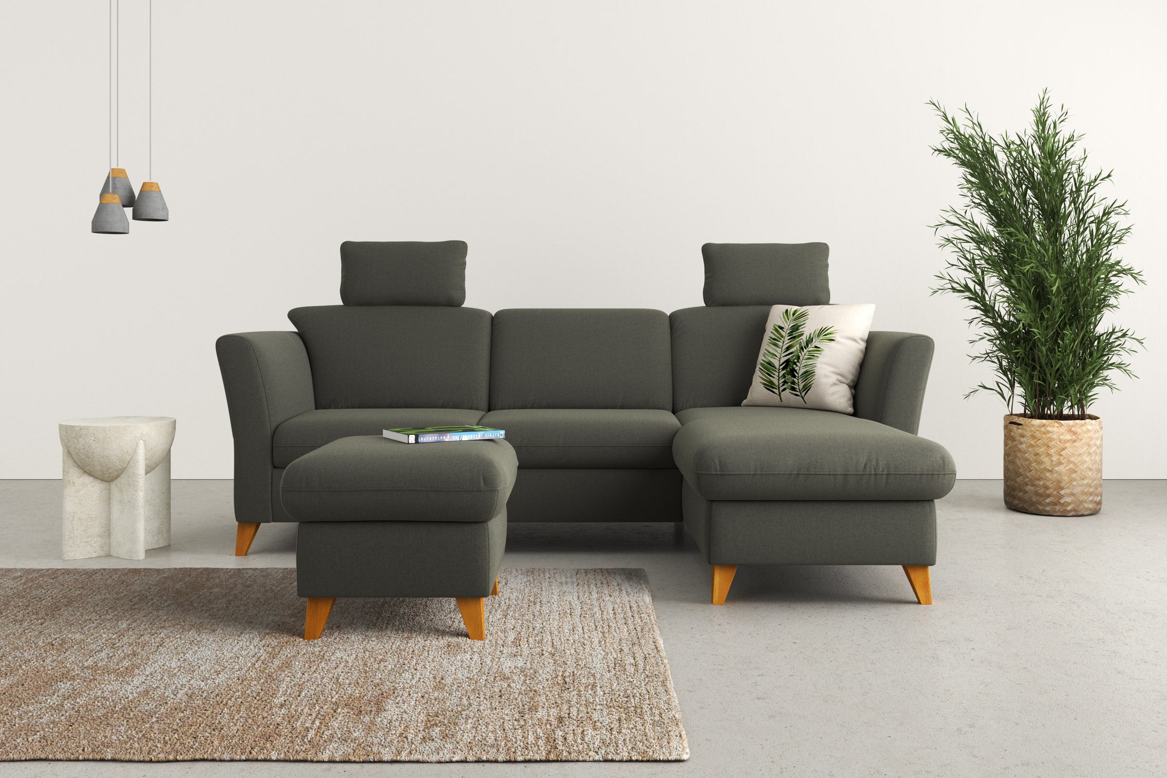 Home affaire Polsterhocker »Trelleborg« passend zur Serie "Trelleborg", incl. Stauraum