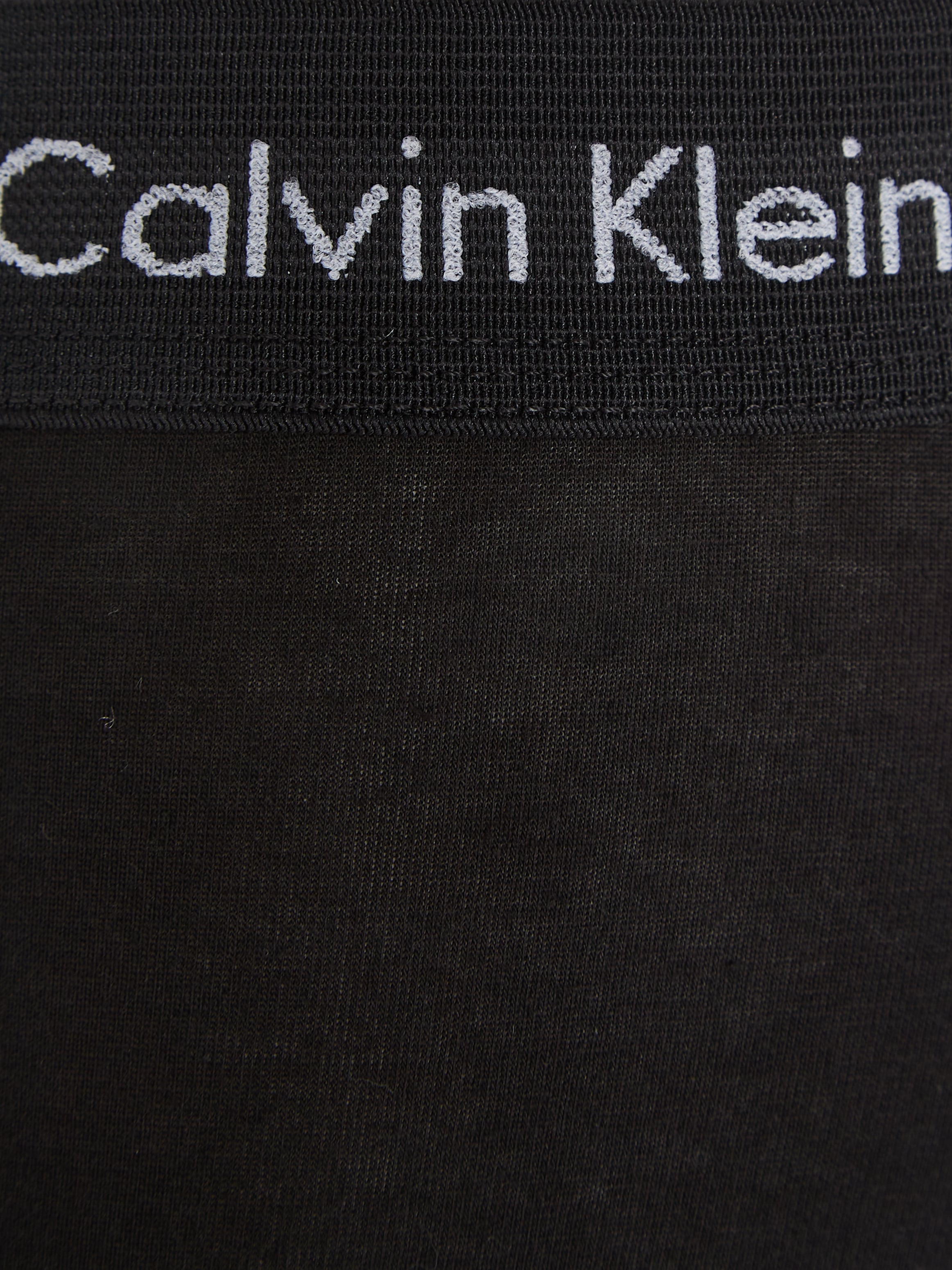 Calvin Klein Underwear Trunk, (3 St.), in uni schwarz