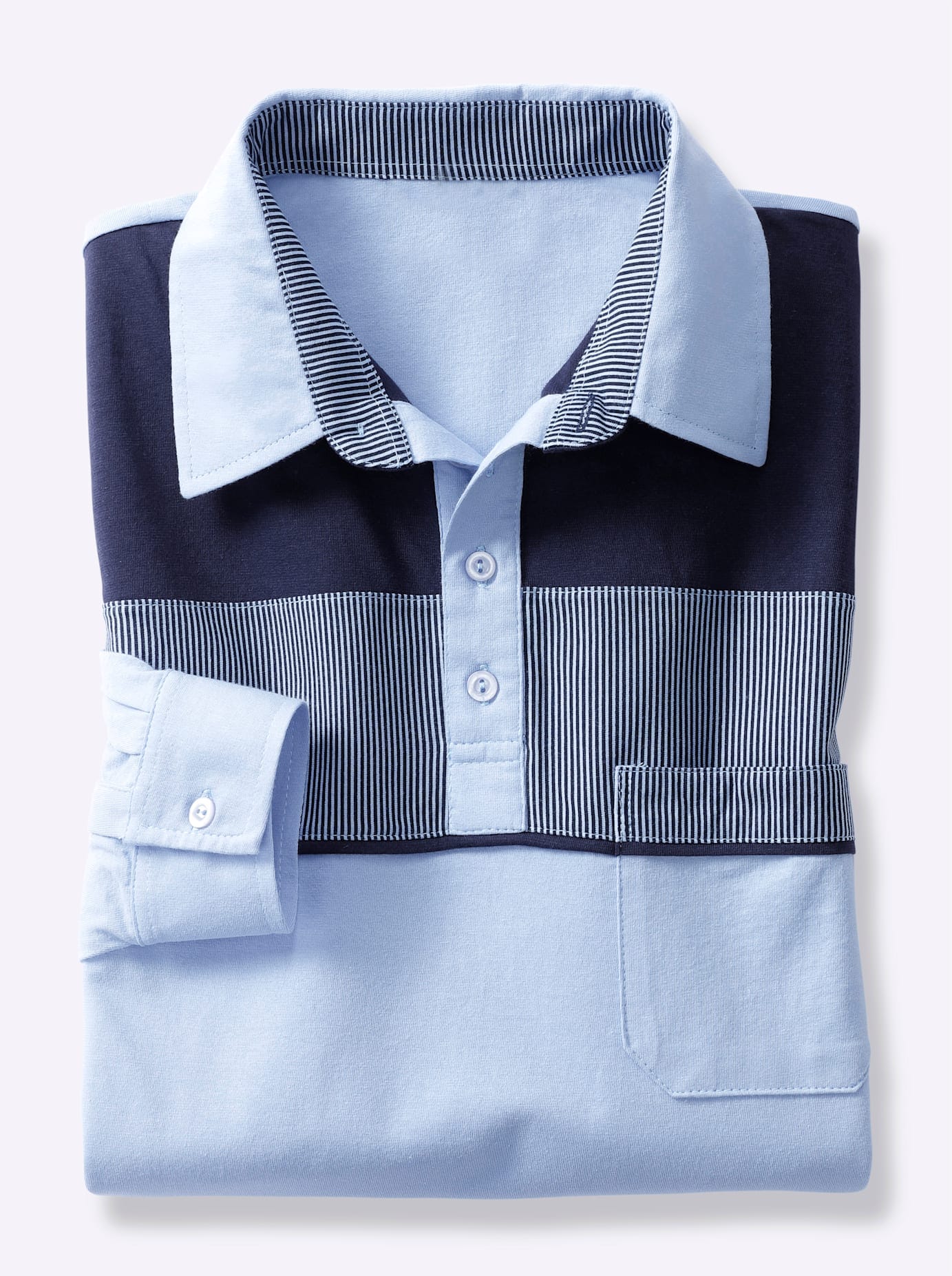 Catamaran Poloshirt »Langarm-Poloshirt«, (1 tlg.)