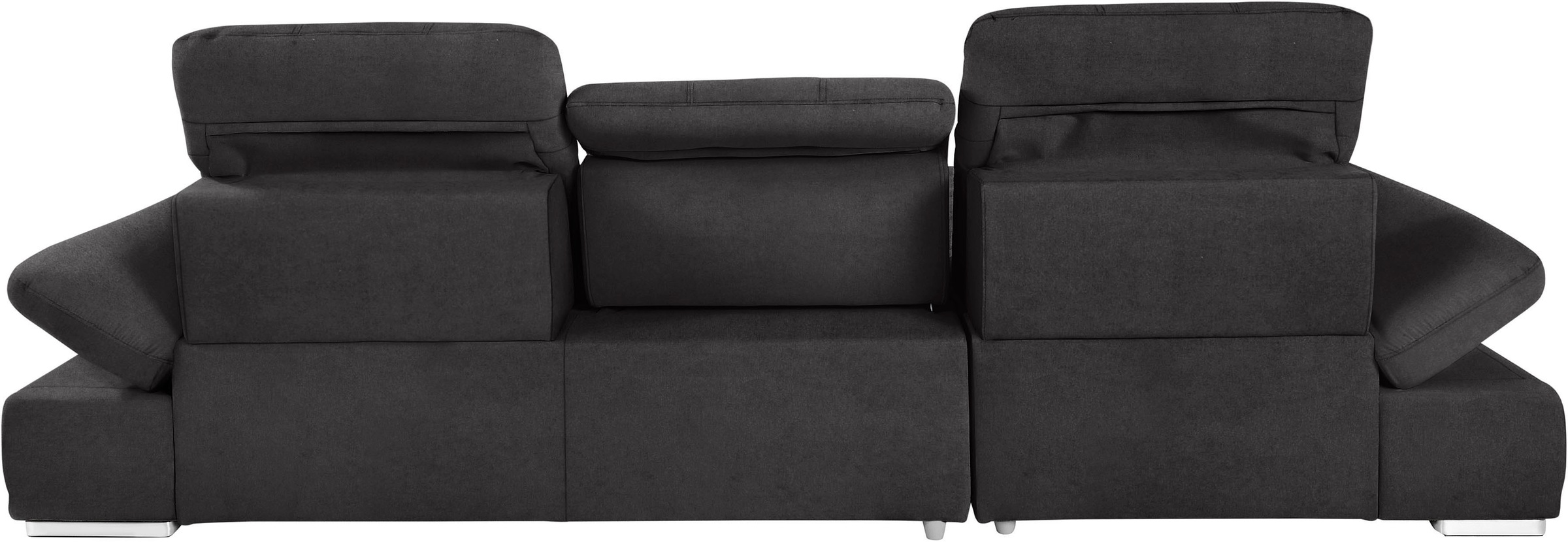 COTTA Ecksofa »Holiday L-Form mit Sitztiefen-, Armteil- und Kopfteilverstellung«, wahlweise mit Bettfunktion & Bettkasten