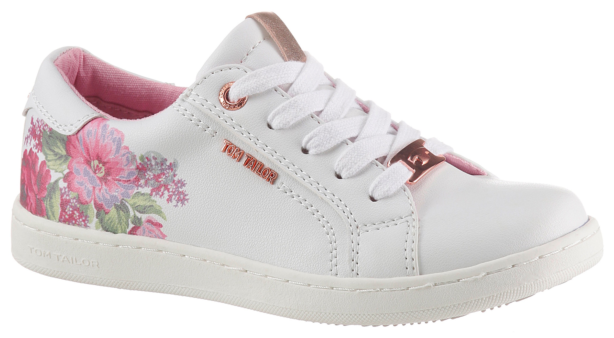 Image of TOM TAILOR Sneaker, mit buntem Blumendruck bei Ackermann Versand Schweiz