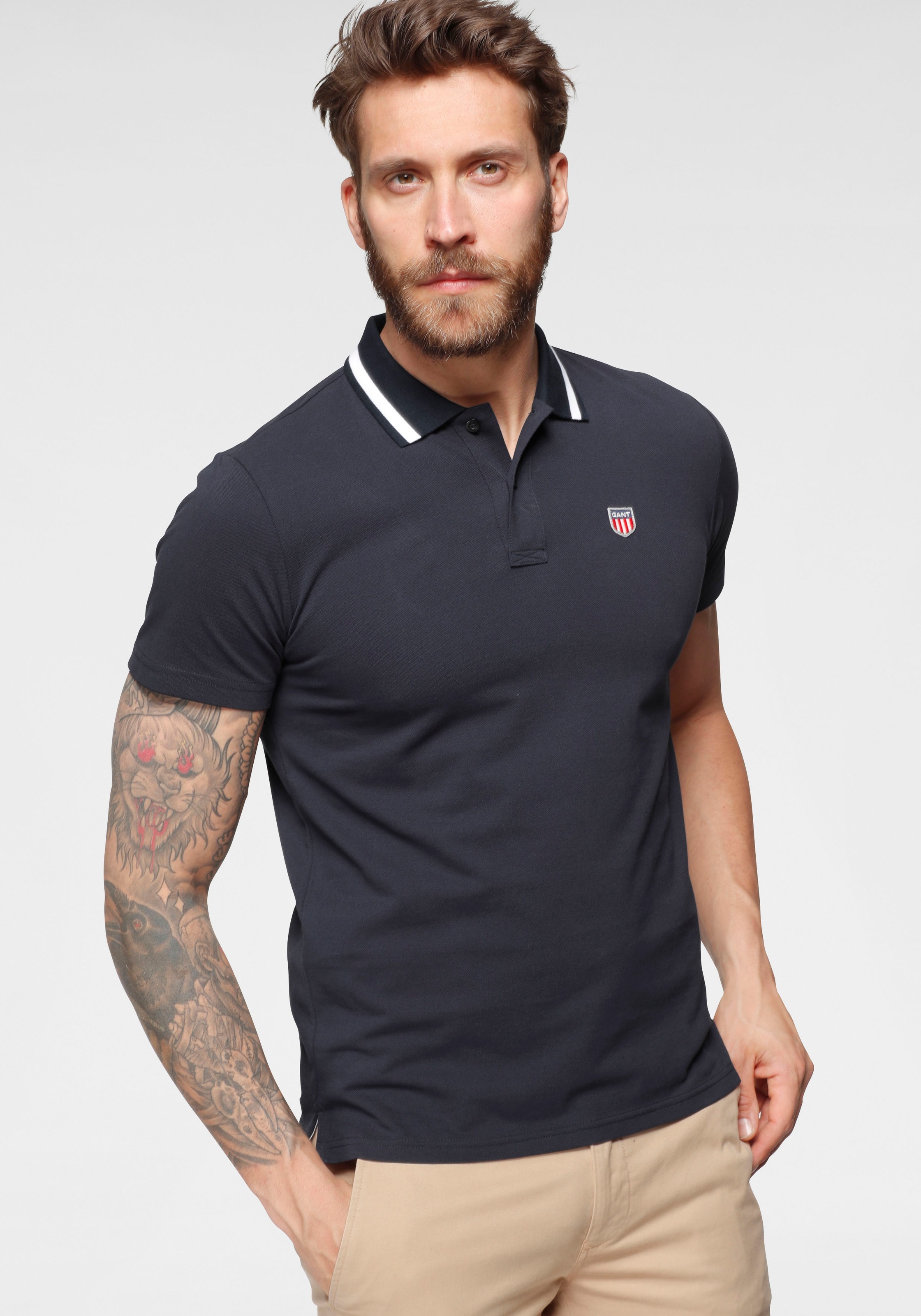 Image of Gant Poloshirt »D1. GANT RETRO SHIELD« bei Ackermann Versand Schweiz