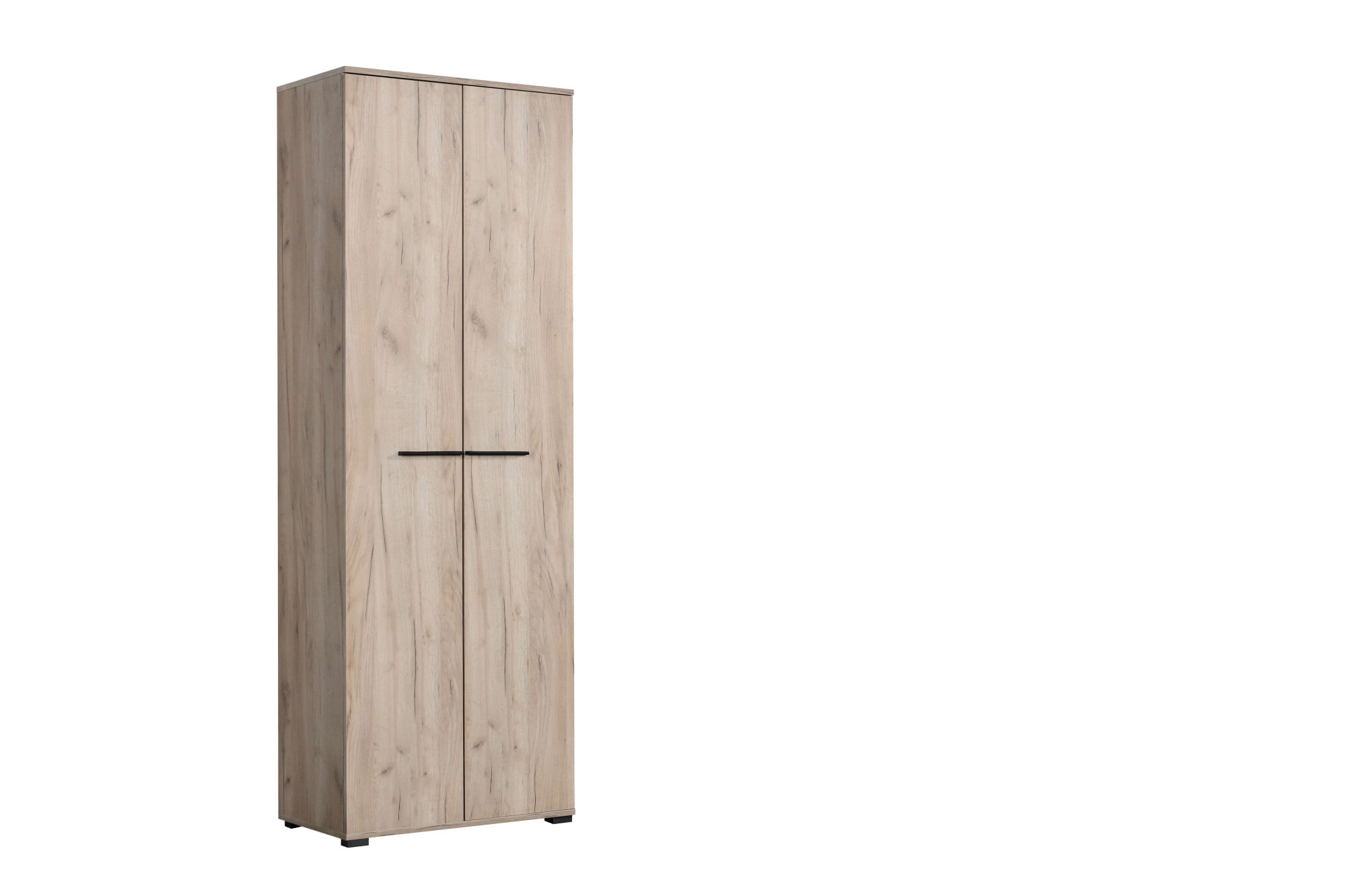 Home affaire Armoire vestiaire »Lorca Drehtürenschrank, Dielenschrank , Flurschrank, Mehrzweckschrank« Design moderne effet chêne avec chants ABS, 2 portes