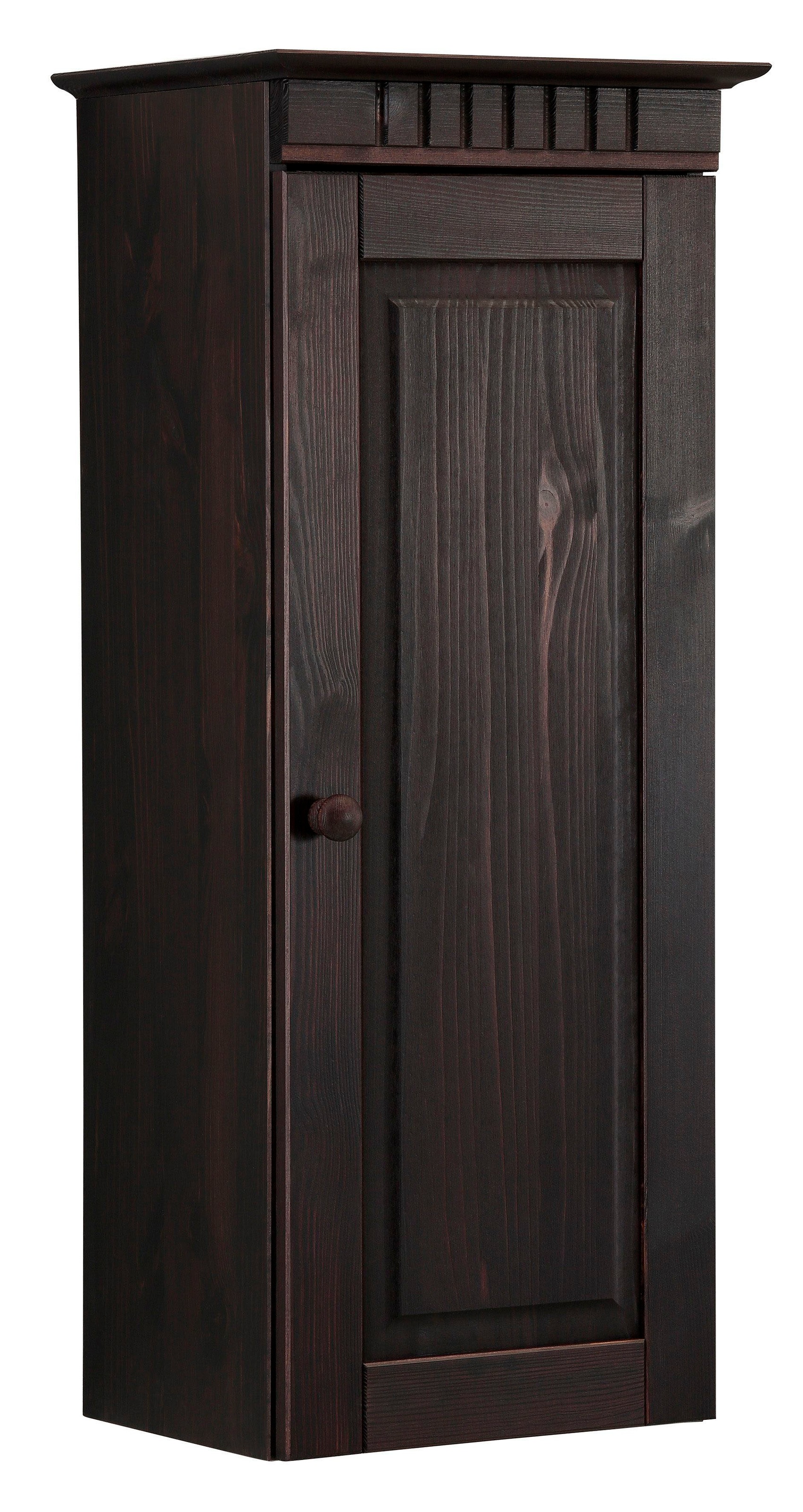 Image of GOODproduct Hängevitrine "Cubrix, wahlweise mit oder ohne Glastür" aus schönem massivem Kiefernholz, Breite 35 cm, Höhe 85 cm