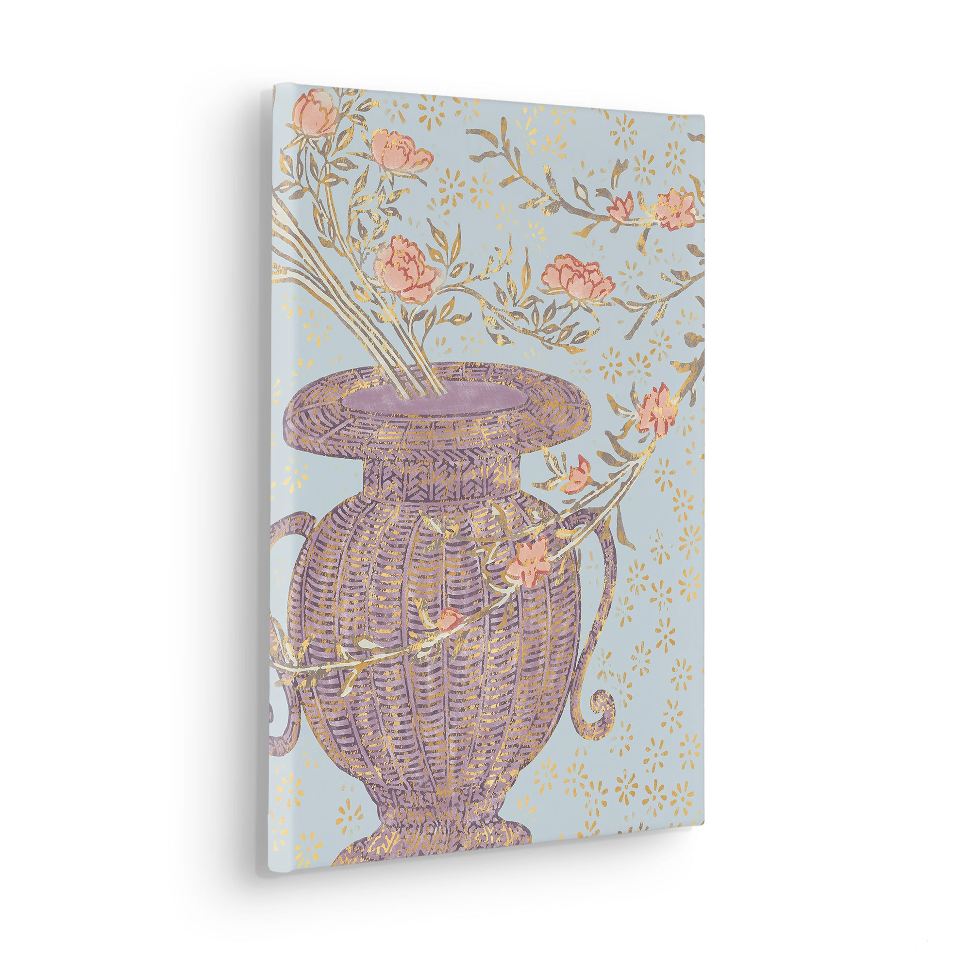 Image of Komar Leinwandbild "Anubis Vase - Grösse 30 x 40 cm" Natur 1 Stk. tlg. Keilrahmenbild mi Echtholzrahmen