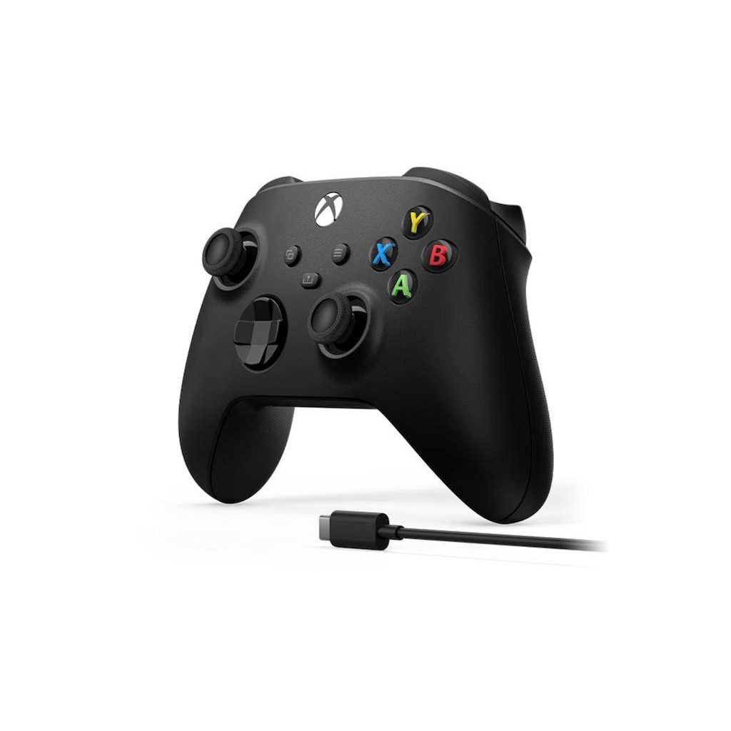 Microsoft Wireless-Controller »Microsoft Xbox Controller, schwarz«