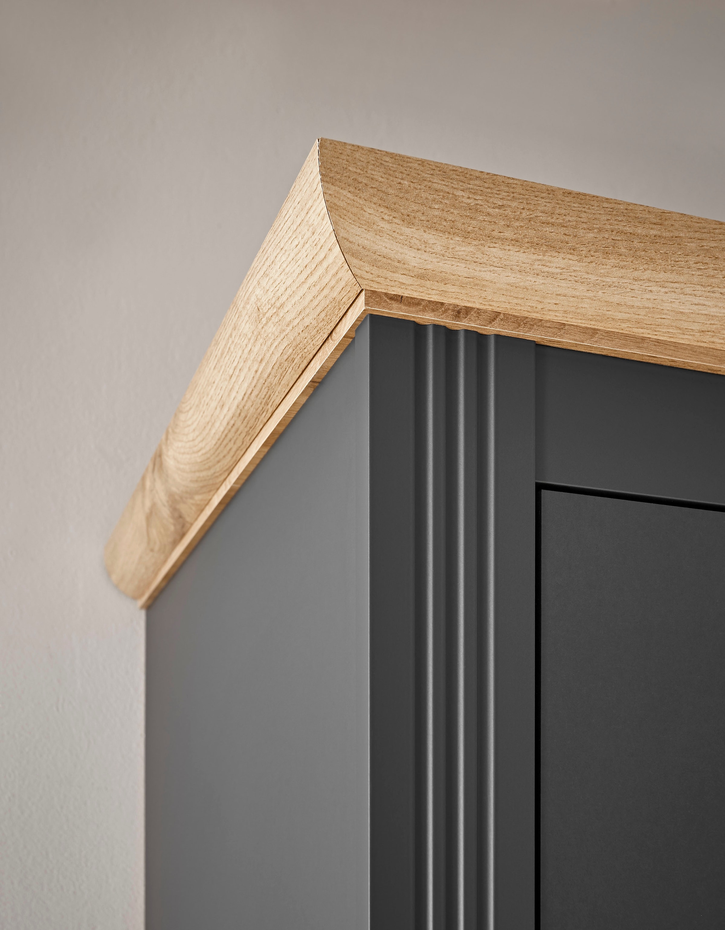 GOODproduct Schlafzimmer-Set »Westminster« beinhaltet 1 Bett, Kleiderschrank 2-türig und 1 Nachtkommode