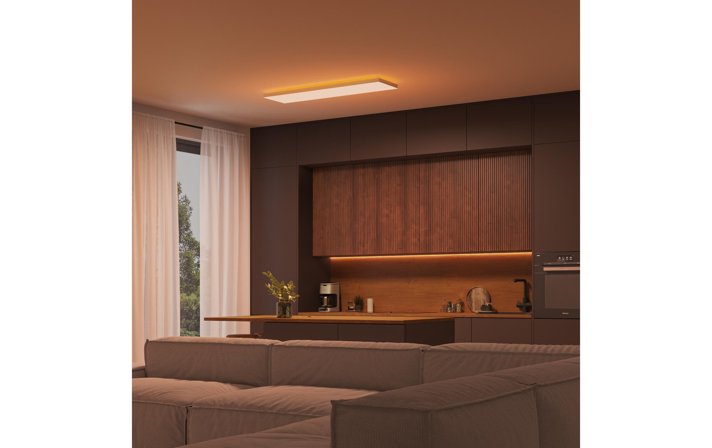 Philips Hue LED Deckenleuchte »White & Color Ambiance Datura 1200 x 300 mm«