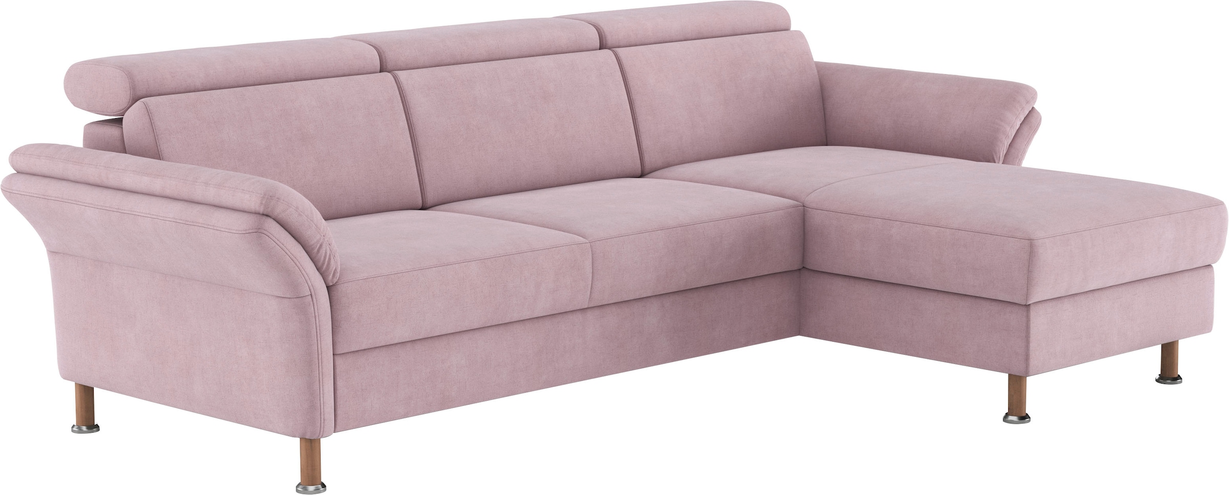 Home affaire Ecksofa »Calypso L-Form« mit motorischen Funktionen im Sofa und Recamiere