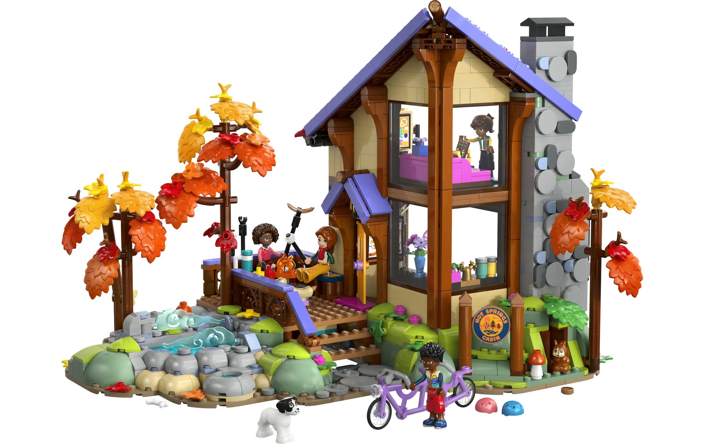 LEGO® Konstruktionsspielsteine »Gemütliche Hütte im Herbstwald (42705), LEGO Friends« Made in Europe