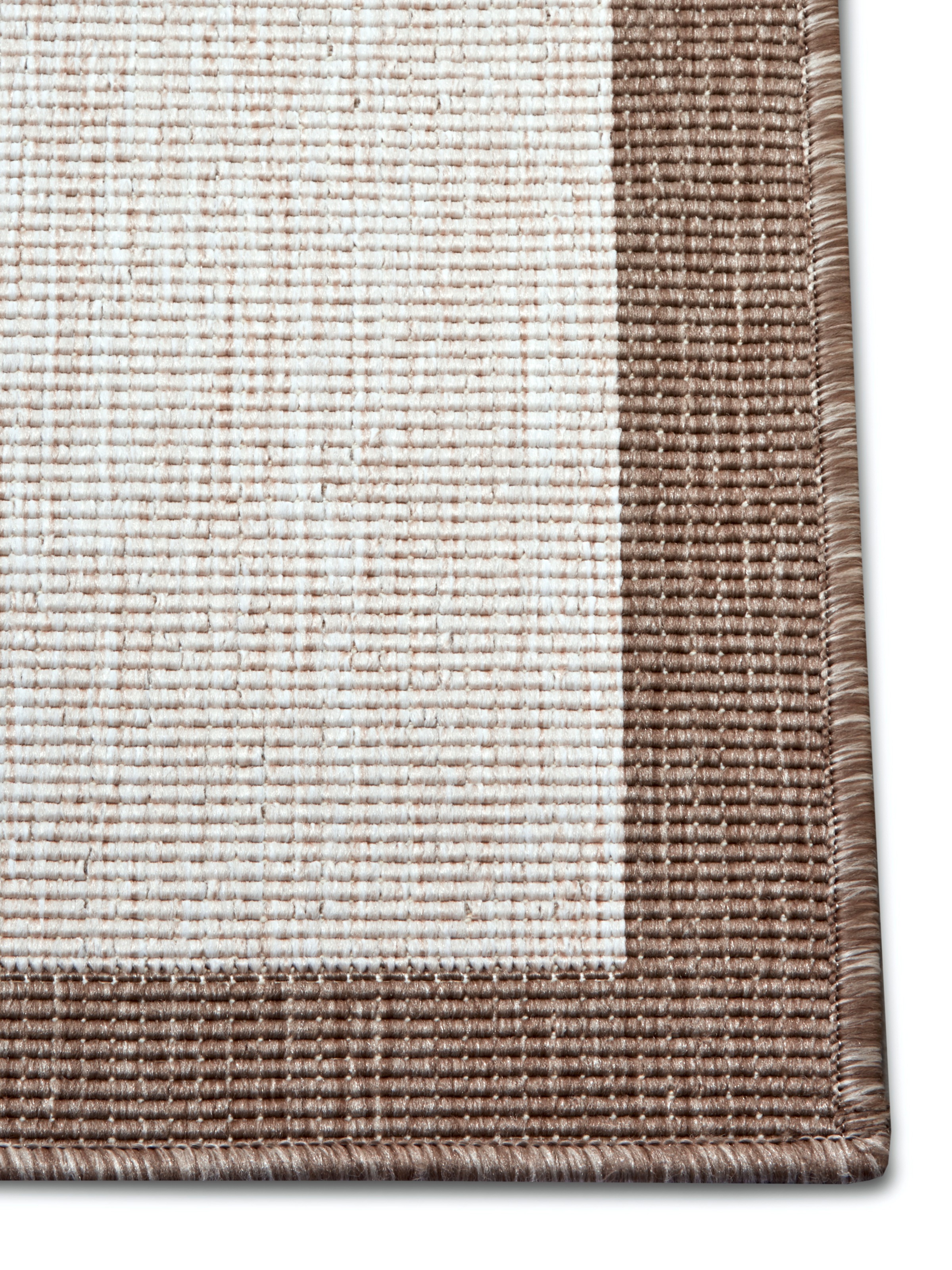NORTHRUGS Teppich »Panama Wendeteppich«, rechteckig, 5 mm Höhe, In-& Outdoor, Wetterfest, Balkon, Läufer, Wohnzimmer, Wasserfest