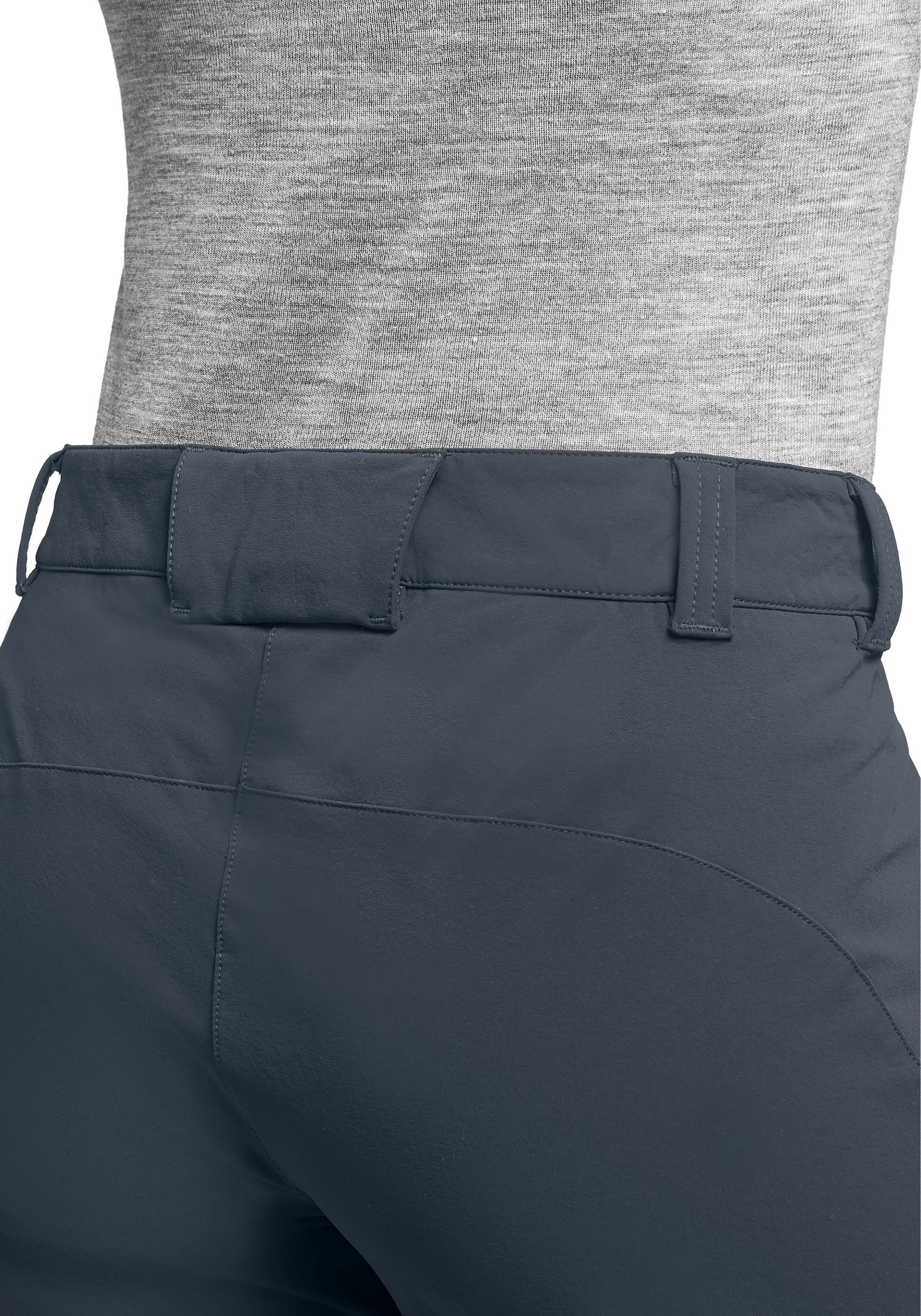 Maier Sports Funktionshose »Lana slim«, Damen Wanderhose, atmungsaktive Outdoor-Hose, 3 Taschen, Slim Fit