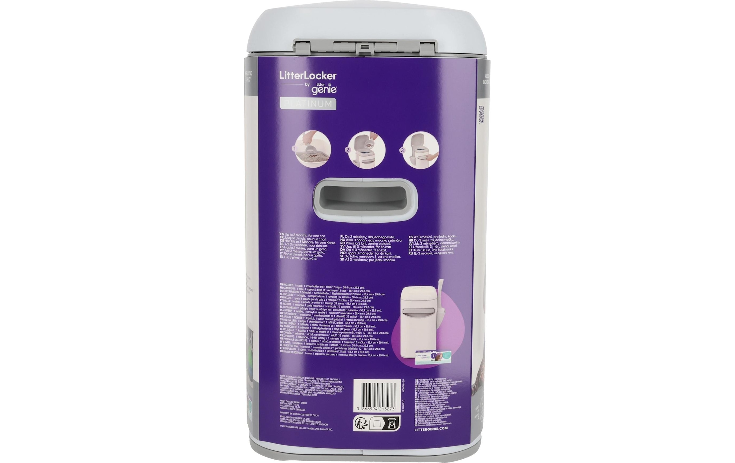 LitterLocker Poubelle »Platinum«