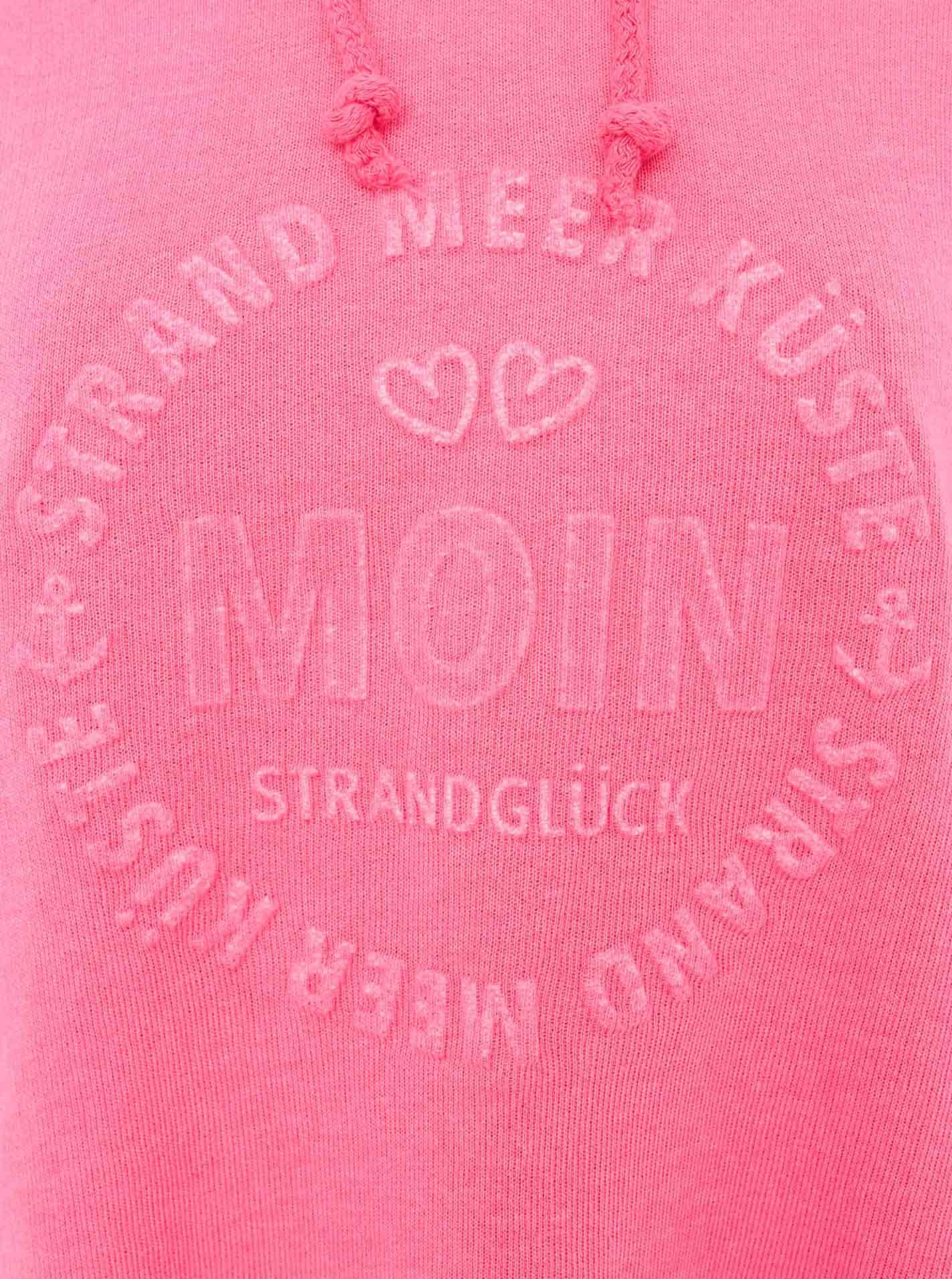 Zwillingsherz Hoodie »"Moin"«, Kapuze, Kordelzug, Langarm, maritimer Schriftzug