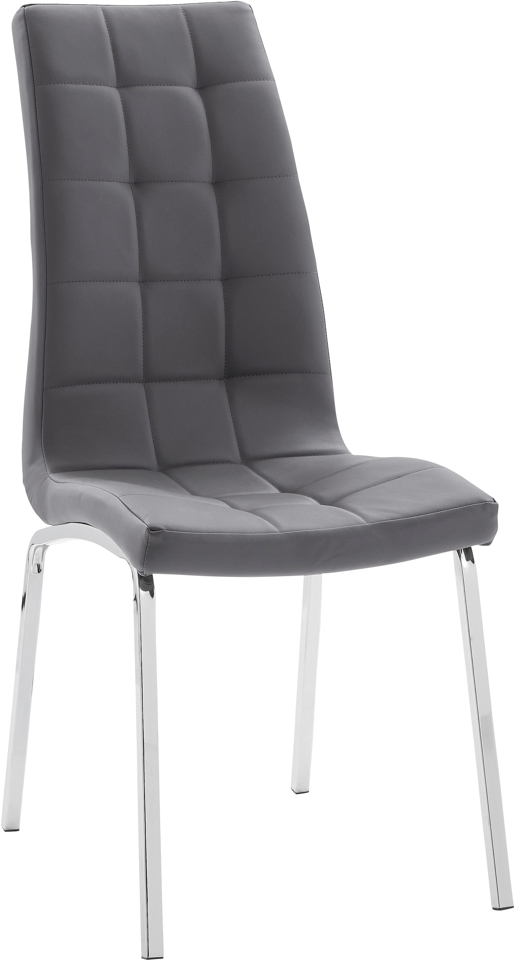 GOODproduct Essgruppe »Perez/Lila« Set, 5 Stk. tlg. mit 4 Stühlen, Tisch ausziehbar, Breite 160-200 cm