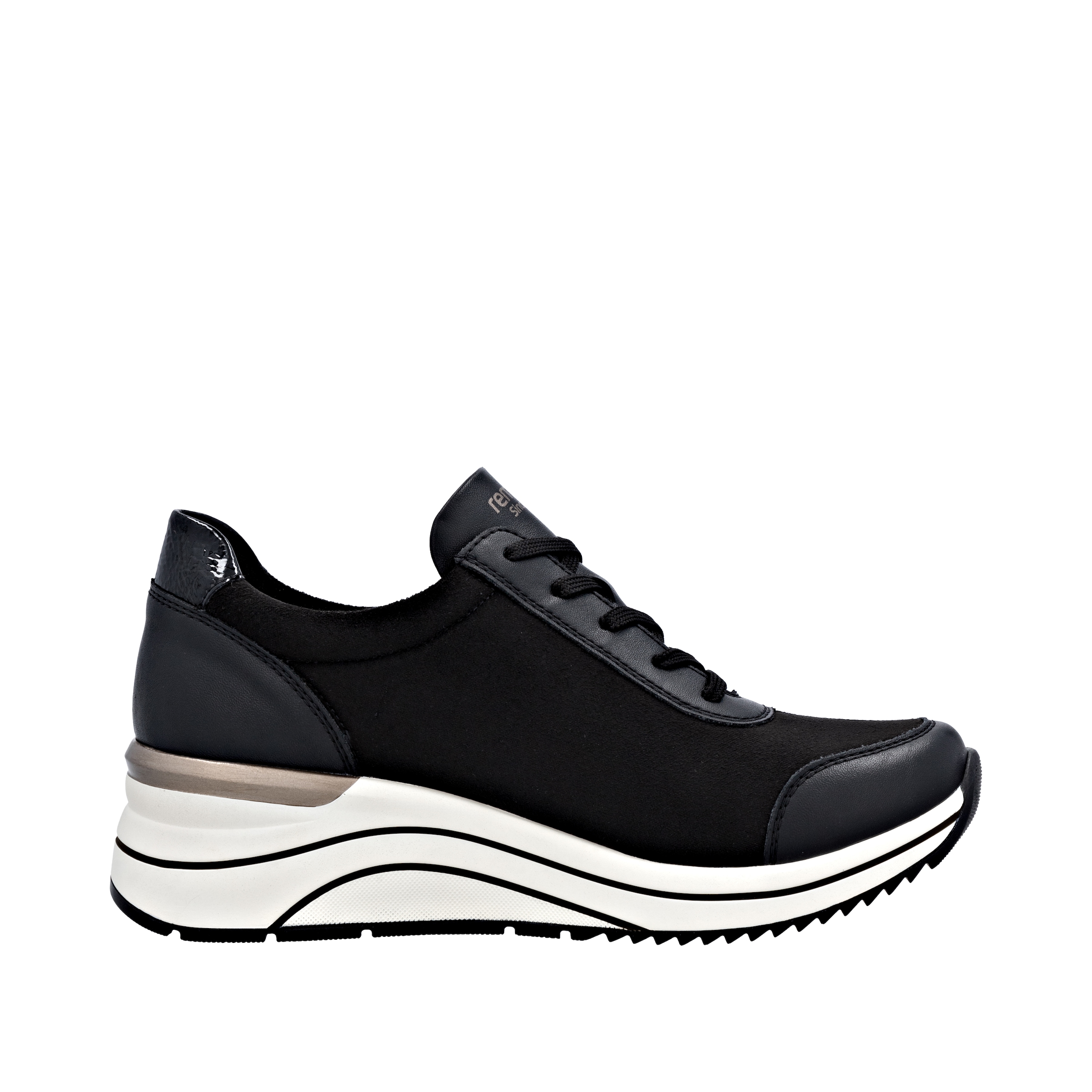 Remonte Baskets compensées  chaussure à lacets, chaussure basse, sneaker décontracté en version vegan