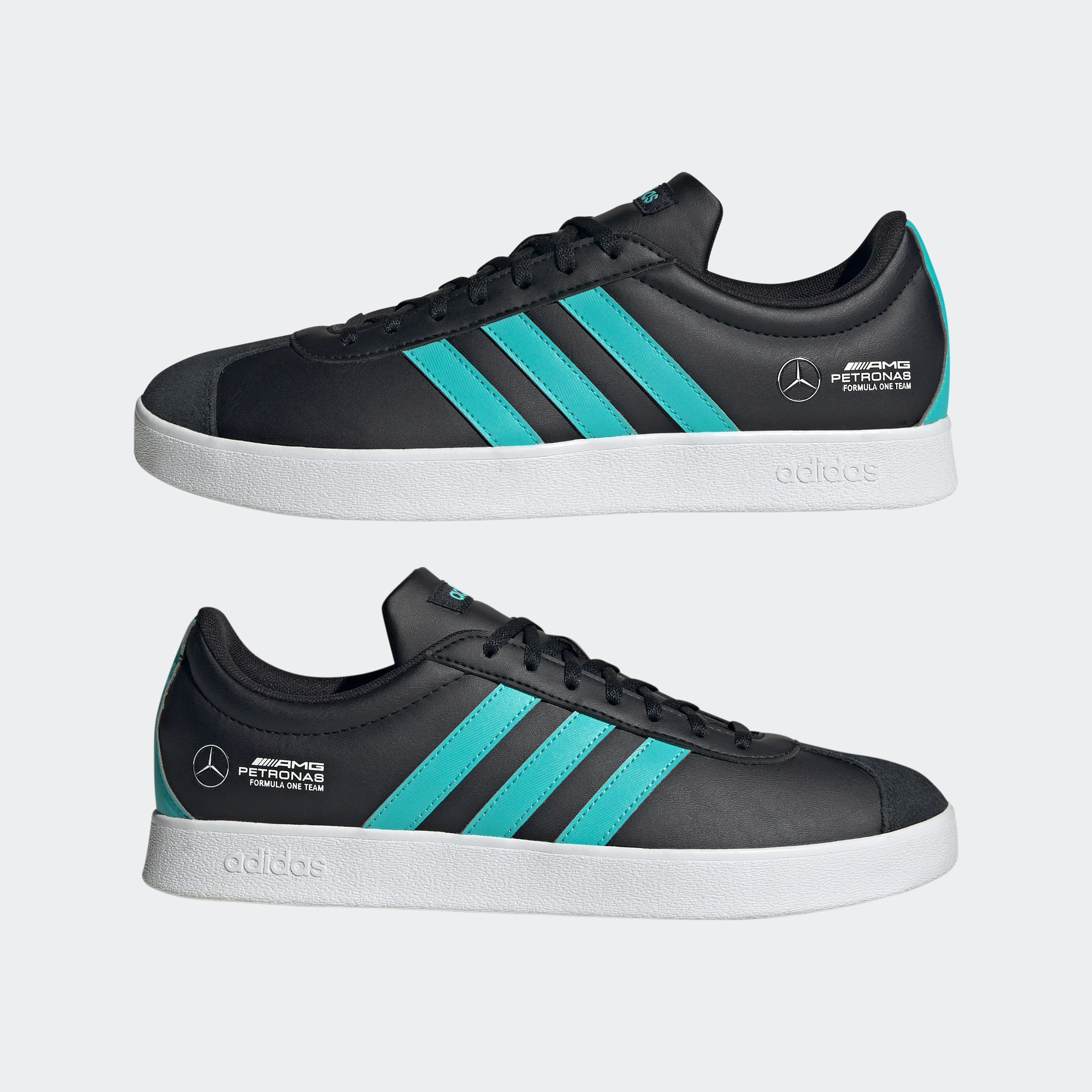 adidas Performance Sneaker »MERCEDES - AMG PETRONAS FORMULA ONE TEAM VL COURT SCHUH«, Mercedes AMG Motorsport
