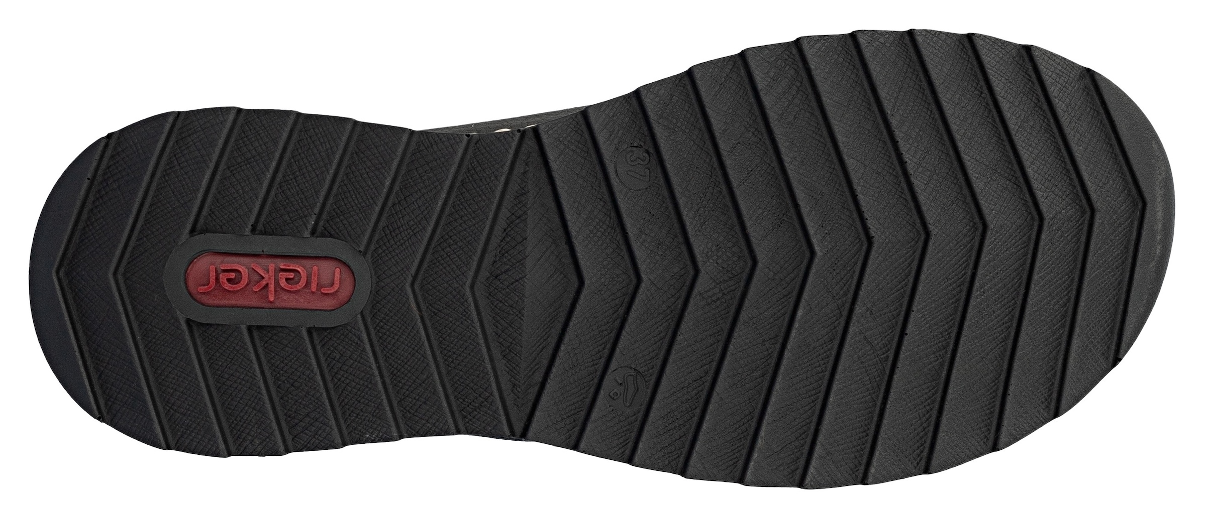 Rieker Sneaker, Schnürschuh, Halbschuh, Slipper mit Kontrastnaht