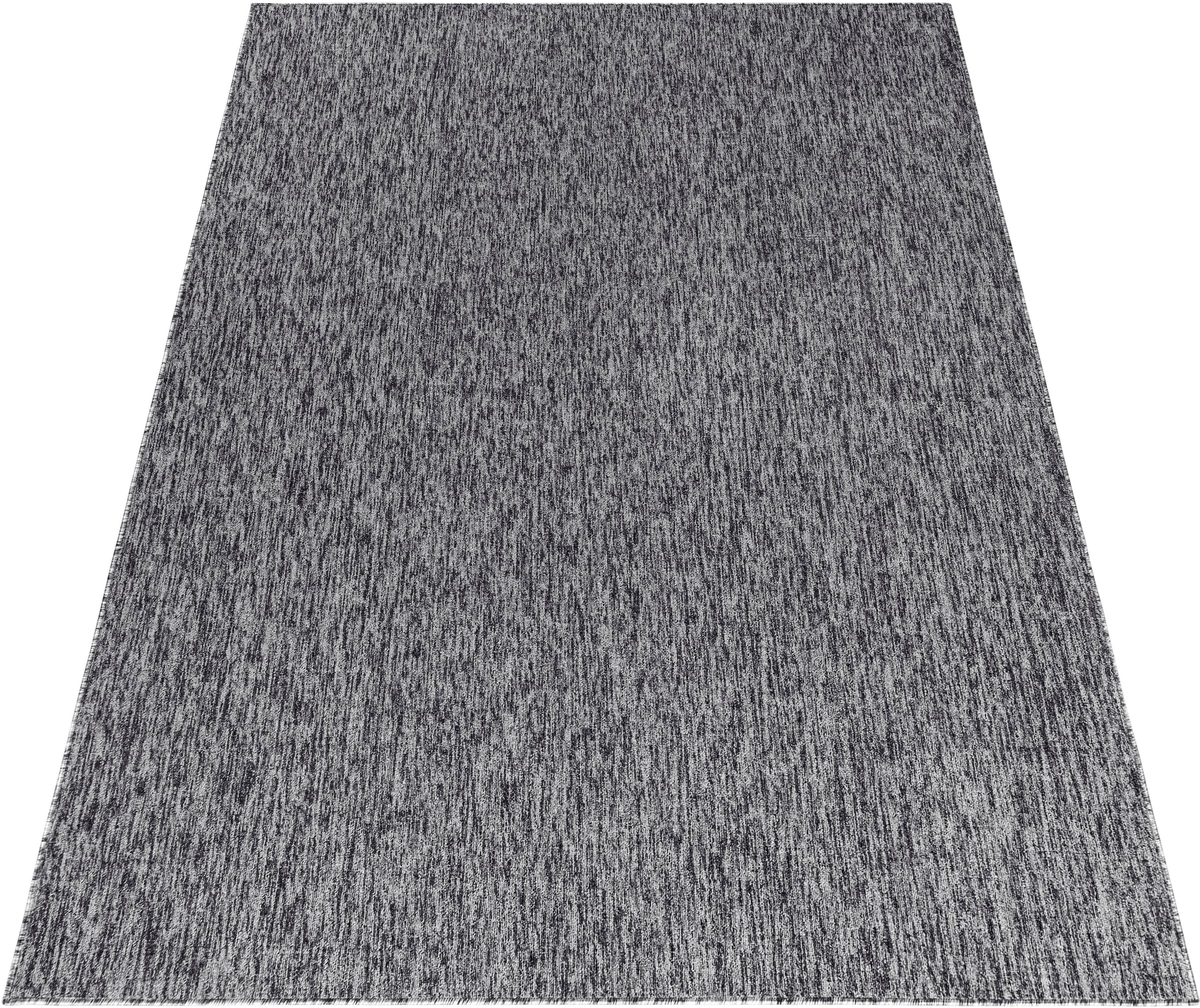 Ayyildiz Teppiche Teppich »Nizza 1800 Kurzflorteppich«, rechteckig, 6 mm Höhe, pflegeleicht, leicht melierter Kurzflor, ringsum gekettelt, Wohnzimmer