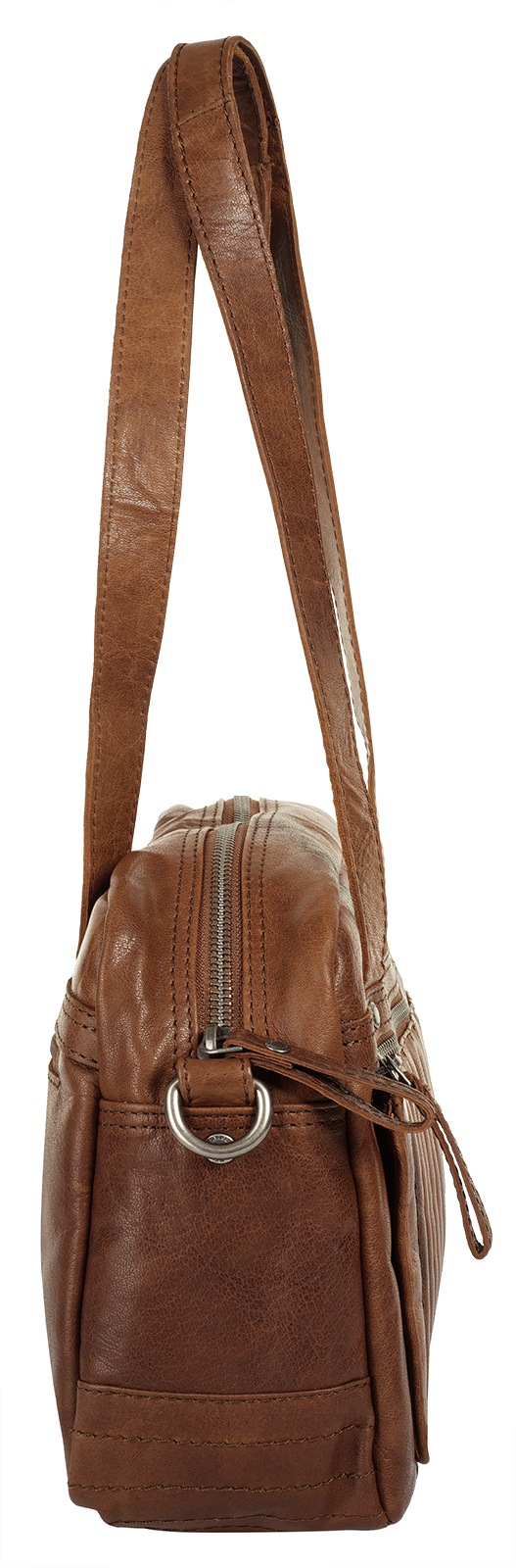 Spikes & Sparrow Henkeltasche, echt Leder