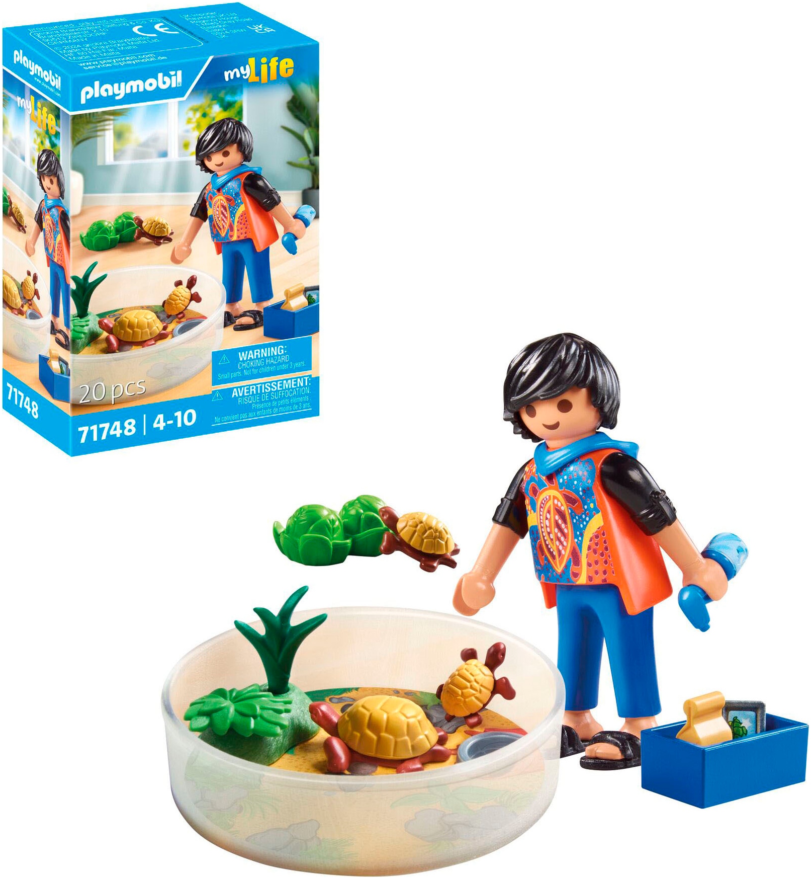 Playmobil® Jeu de construction »Schildkröten-Terrarium (71748), Playmobil My Life«