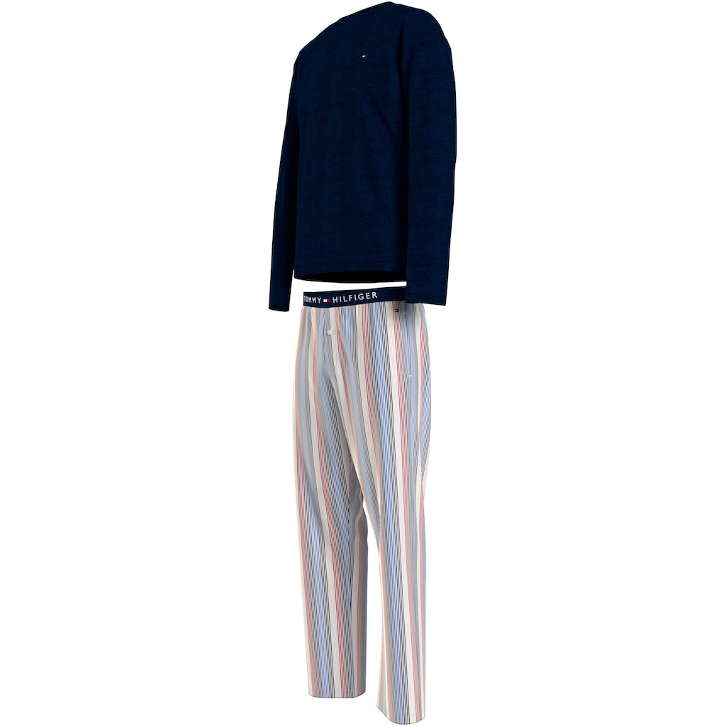 Tommy Hilfiger Underwear Pyjama »LS PANT WOVEN SET PRINT«, (Set, 2 tlg., 2er)