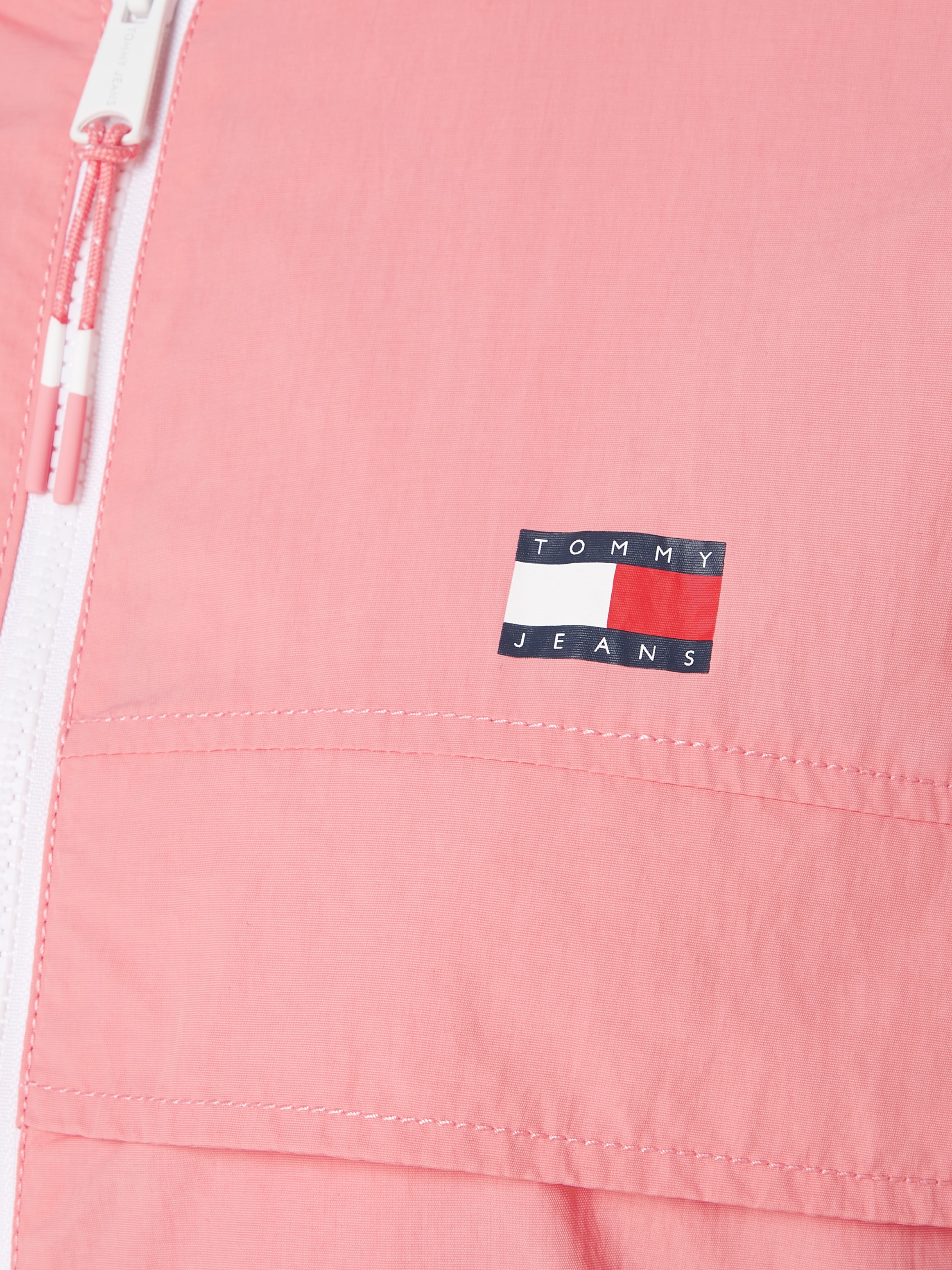 Tommy Jeans Windbreaker »TJW CHICAGO WINDBREAKER EXT«, mit Kapuze, mit kontrastfarbenen Reissverschlüssen