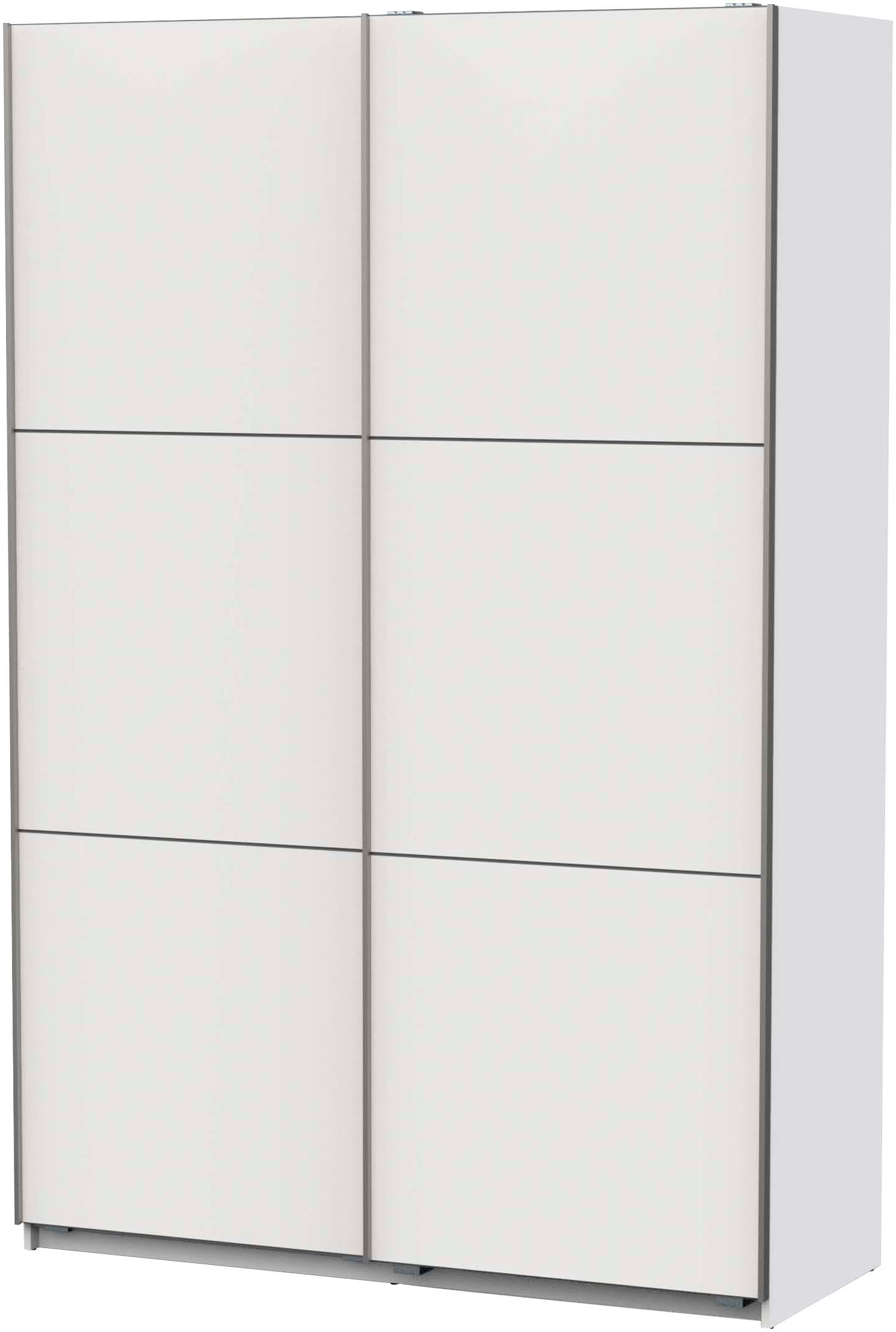 Demeyere GROUP Schiebetürenschrank »Alhambra« B/H/T ca. 148/224/60cm,  viel Stauraum, 2 Kleiderstangen aus Stahl, viele Ablageflächen