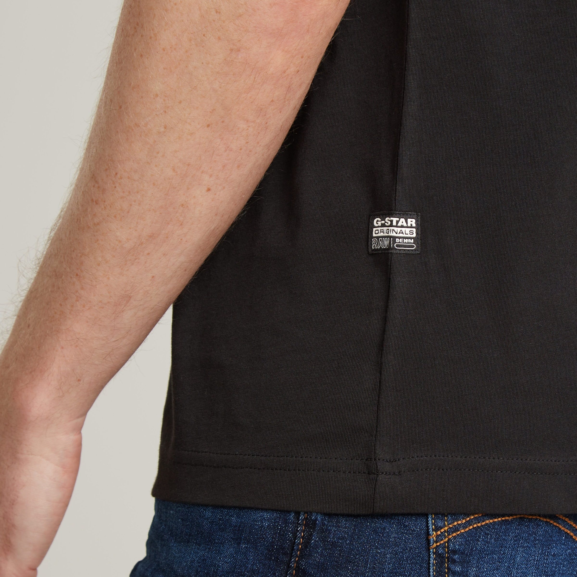 G-STAR T-shirt »Center Chest Logo loose«