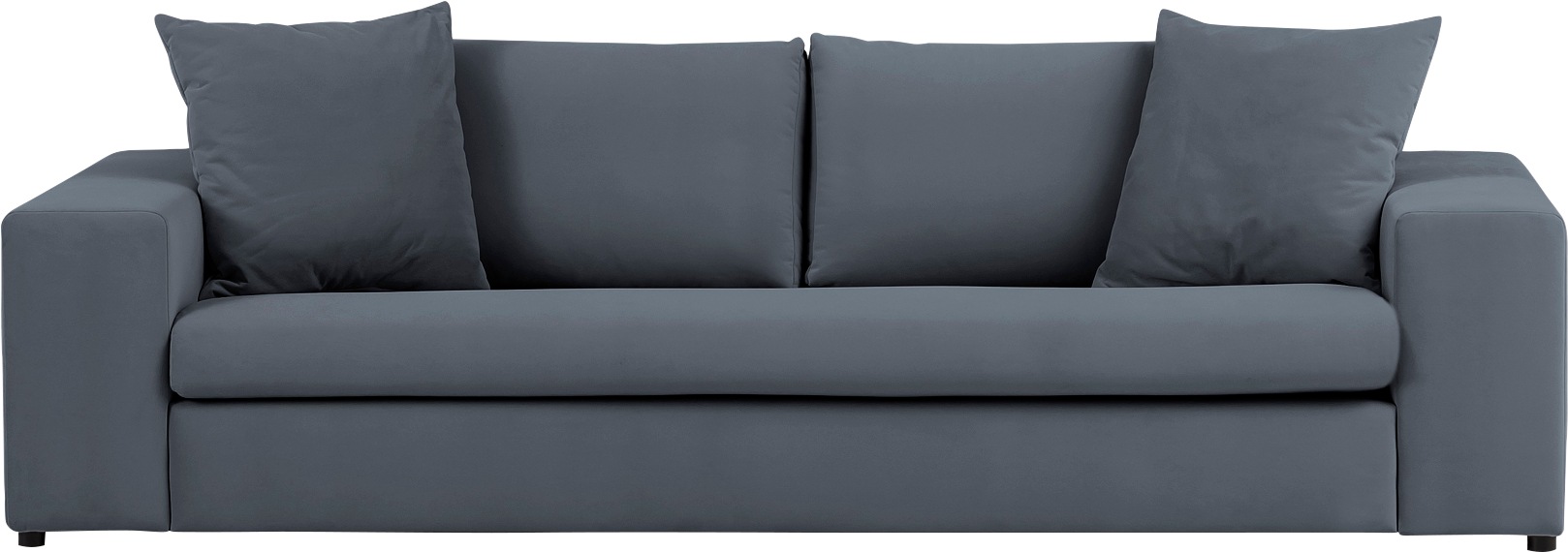 Home affaire 3-Sitzer »SLEETLAND XXL in Samtvelours oder Vintage-Leder-Optik« besonders gross und bequem