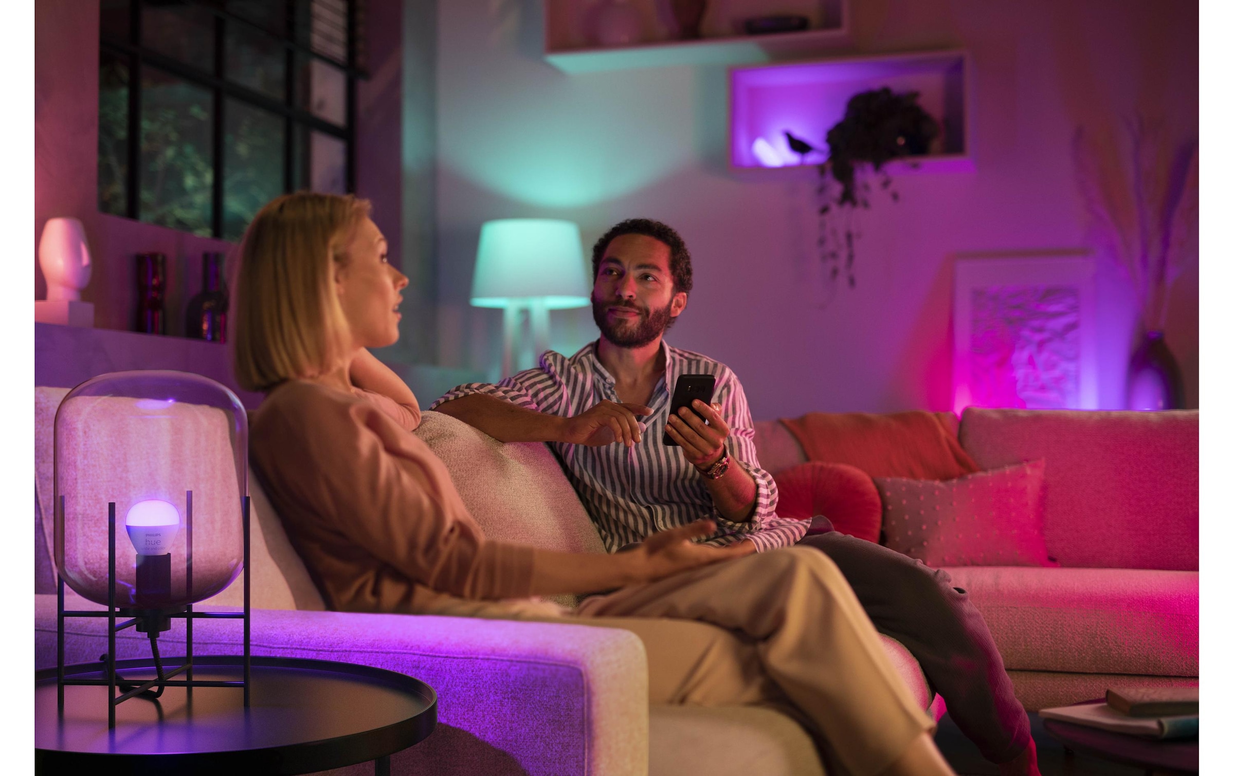 Philips Hue LED-Leuchtmittel »White & Co«, E14, Farbwechsler