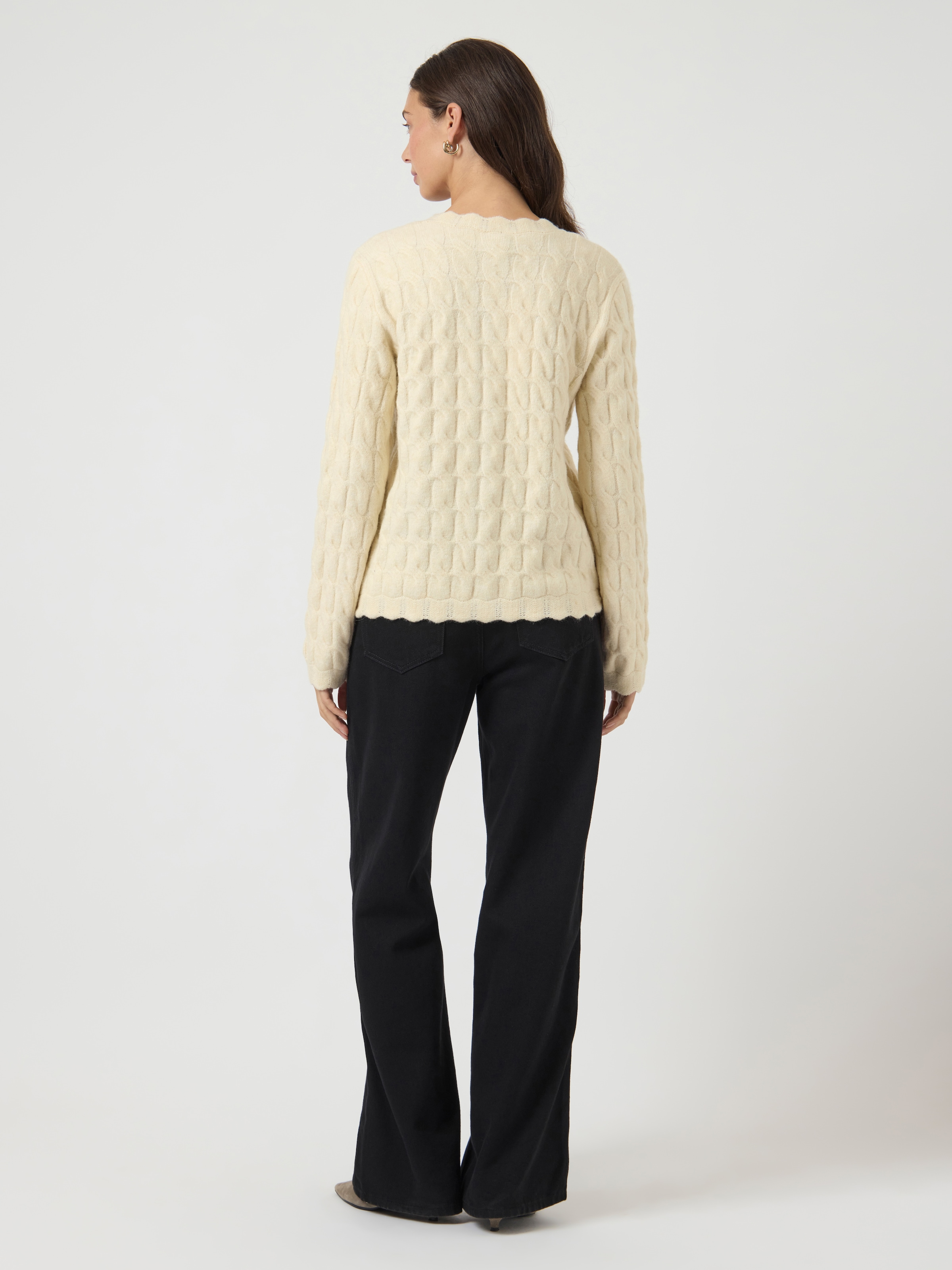 Y.A.S Veste en tricot »YASBUBERA LS KNIT CARDIGAN S. NOOS«