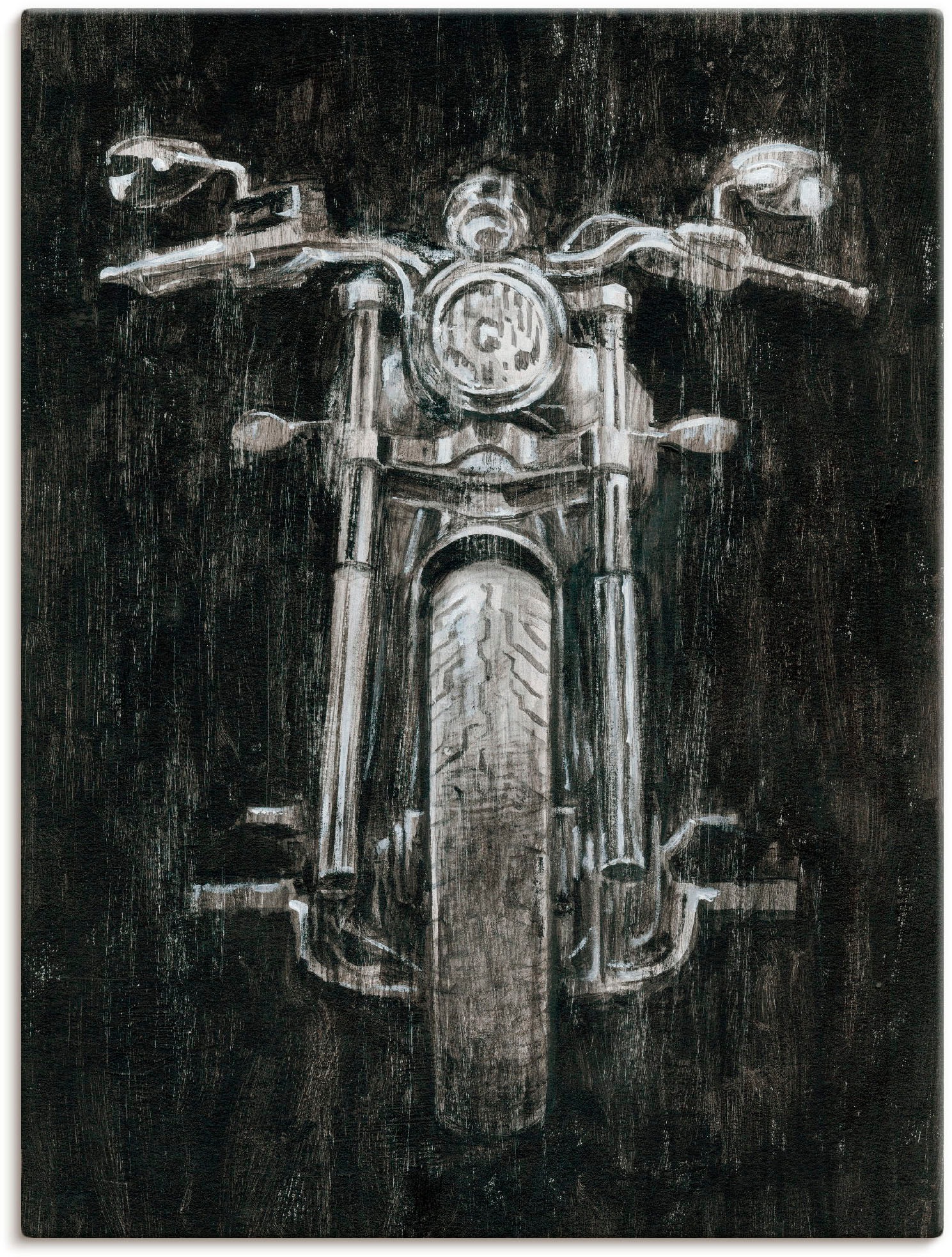 Image of Artland Wandbild »Eisernes Pferd I«, Motorräder & Roller, (1 St.), in vielen Grössen & Produktarten - Alubild / Outdoorbild für den Aussenbereich, Leinwandbild, Poster, Wandaufkleber / Wandtattoo auch für Badezimmer geeignet bei Ackermann Versand Schweiz