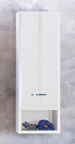 HELD MÖBEL Hängeschrank, BxHxT: 25 x 71 x 20 cm - weiss