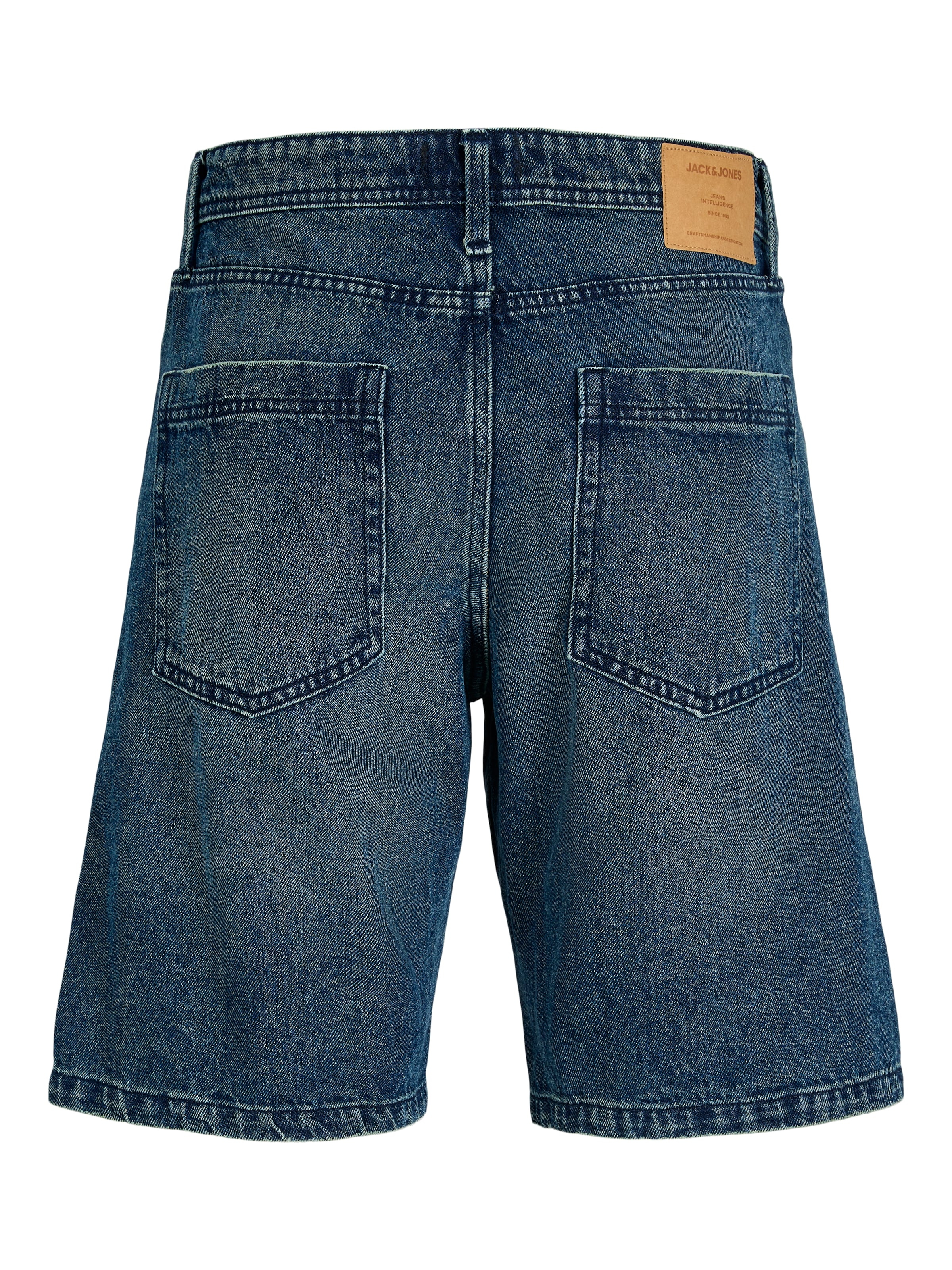 Jack & Jones Short en jean »JJIALEX JJCREW SHORTS AT 229 ST LN« coton, baggy fit