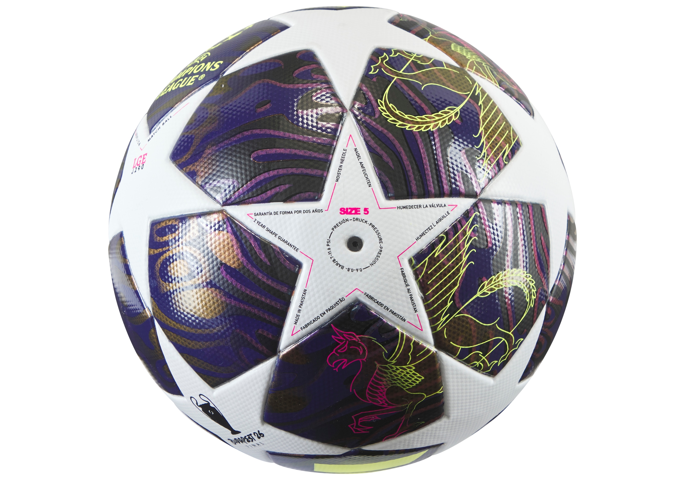 adidas Performance Fussball »UEFA CHAMPIONS LEAGUE FINAL LEAGUE J290« Champions League