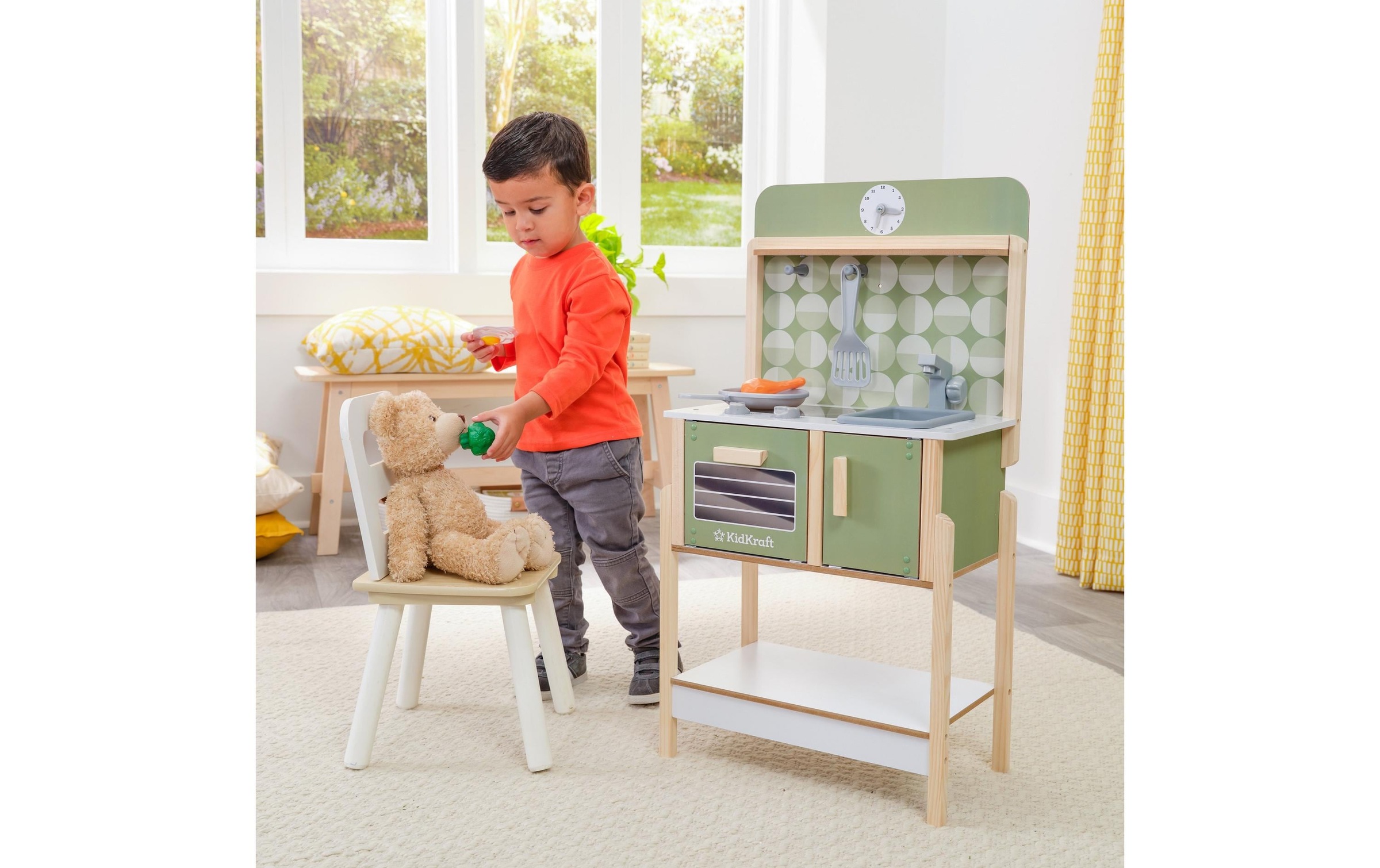 Spielküche »Kid Kraft Time to Cook 43.99 x 27.71 x 84.0 cm«