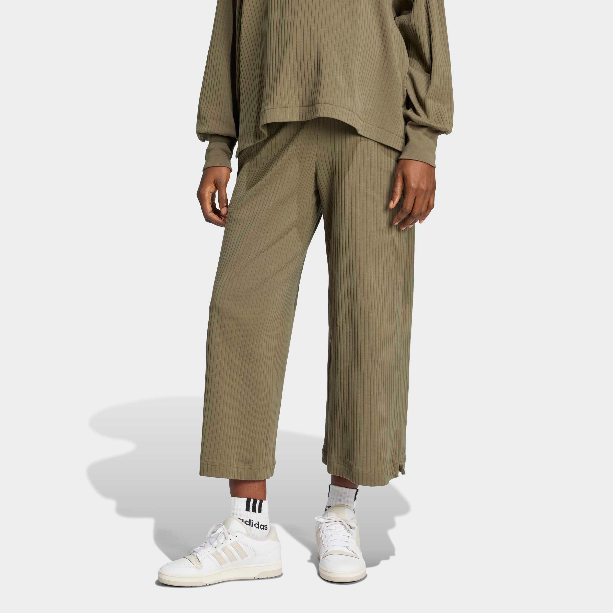 Image of adidas Sportswear Trainingstights "RIB HIGH-WAIST 7/8- – UMSTANDSMODE"