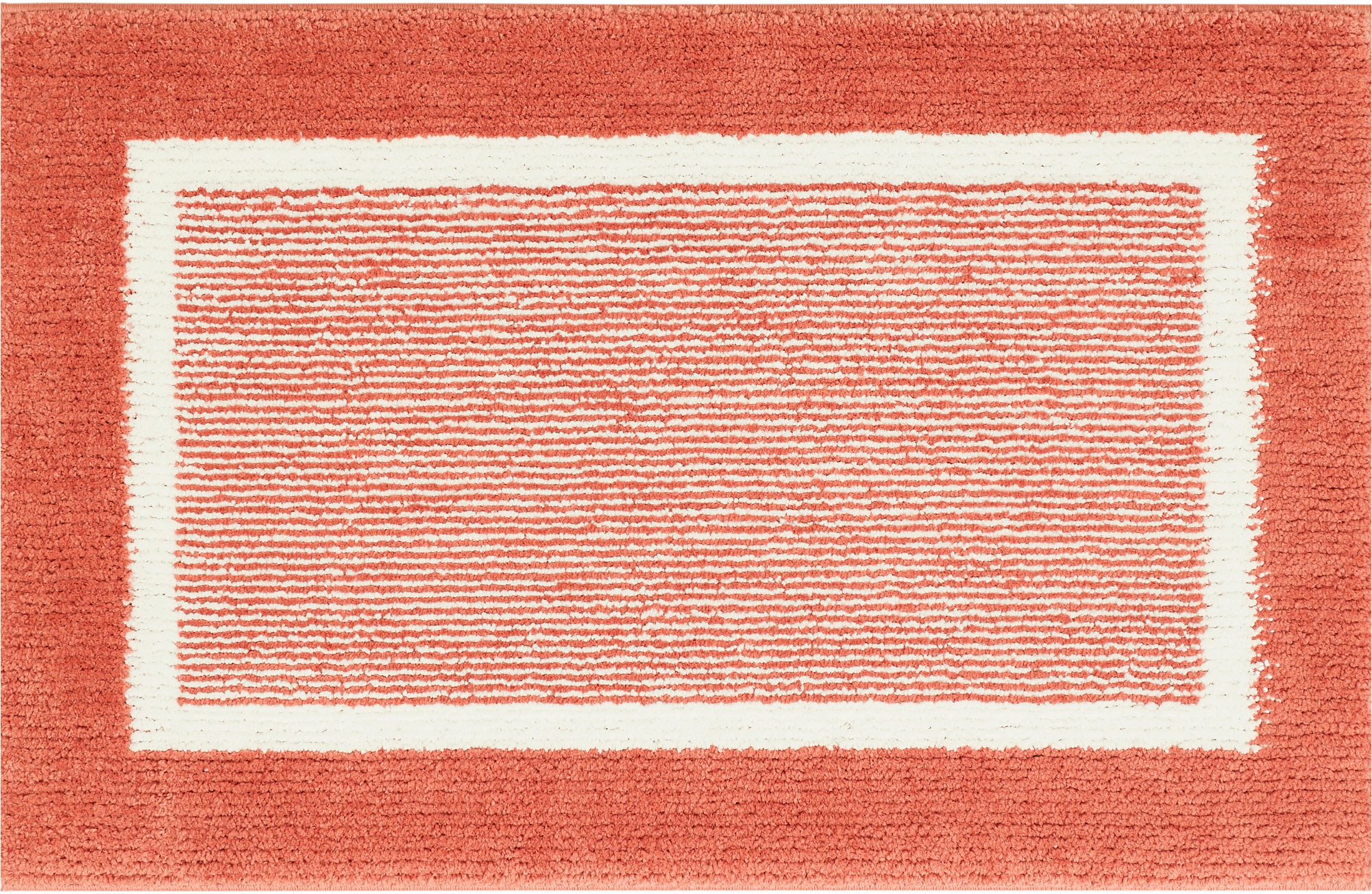 Andiamo Tapis de bain »Maui« Höhe 15 mm gestreift, mit Bordüre, auch als 2er Set erhältlich