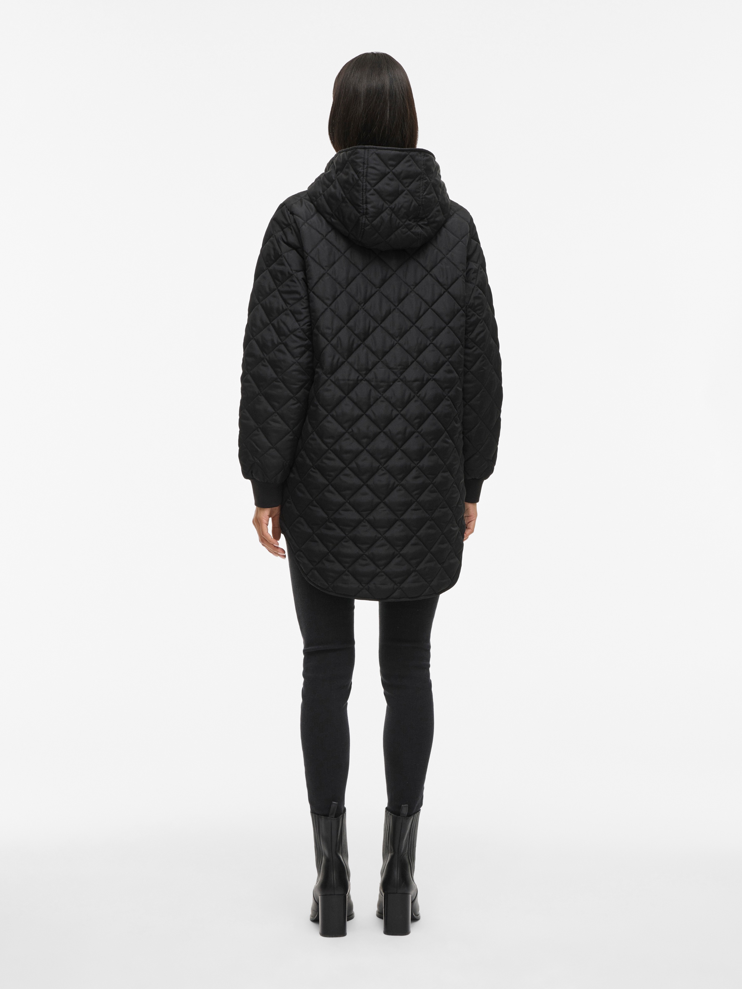 Vila Steppjacke »VITATE L/S HOODED JACKET - NOOS«, mit Kapuze