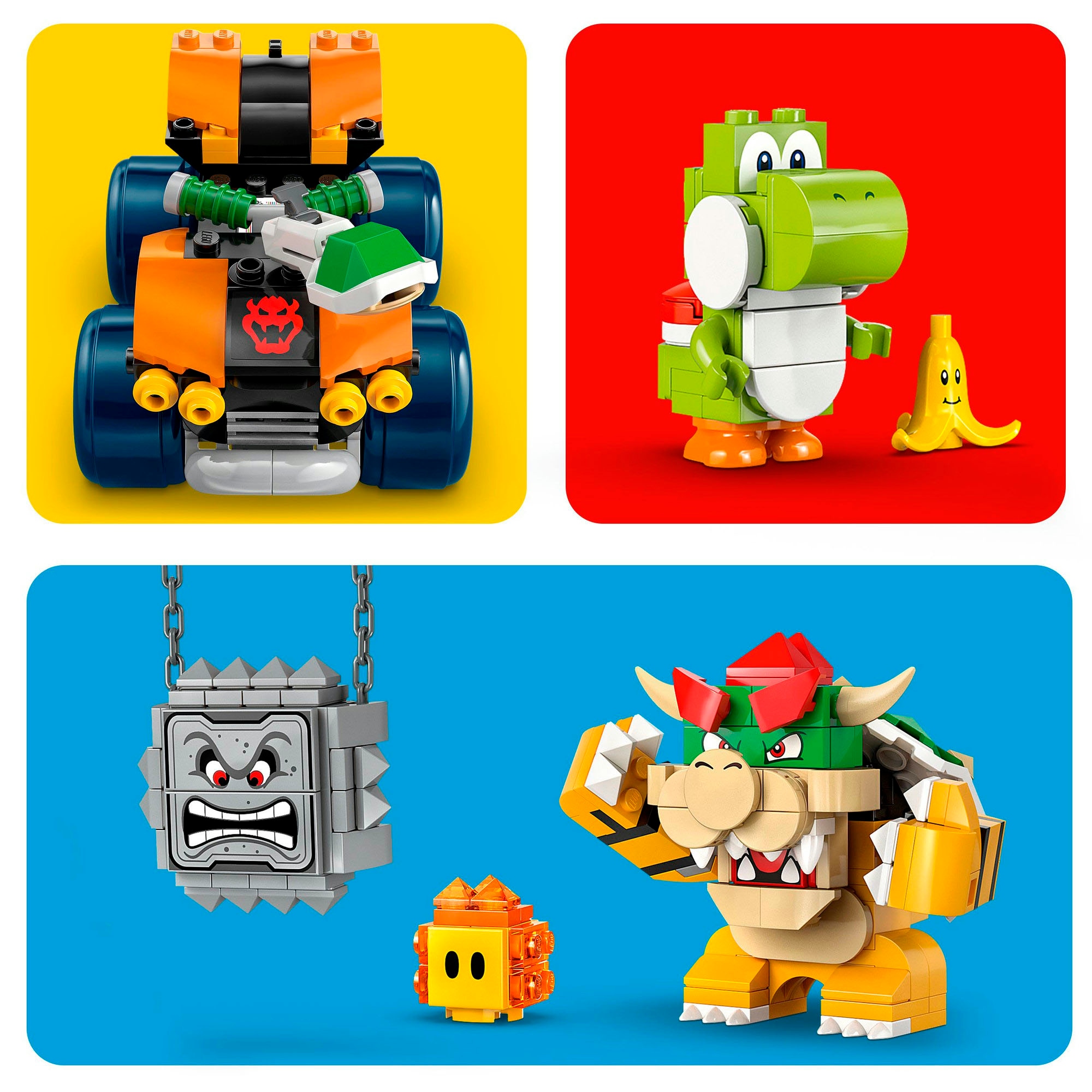 LEGO® Pions de construction »Mario Kart – Bowsers Festung (72039), LEGO Super Mario« Made in Europe