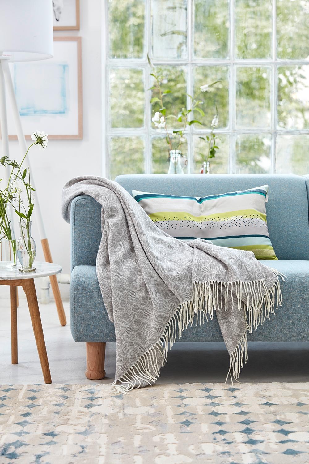 Esprit Teppich »Velvet Spots ESP-3352«, rechteckig, 12 mm Höhe, Kurzflor, Hoch Tief Struktur, Wohnzimmer, Schlafzimmer
