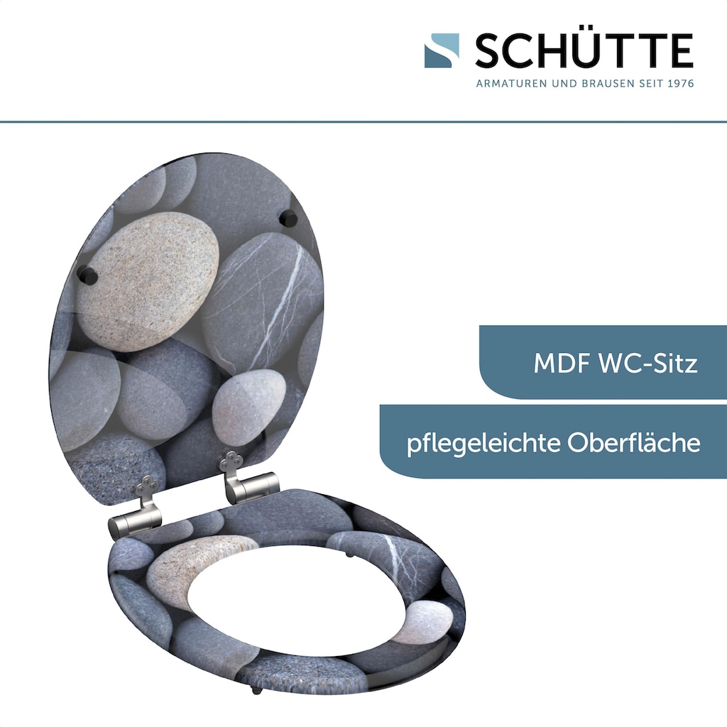 Schütte WC-Sitz »GREY STONES«