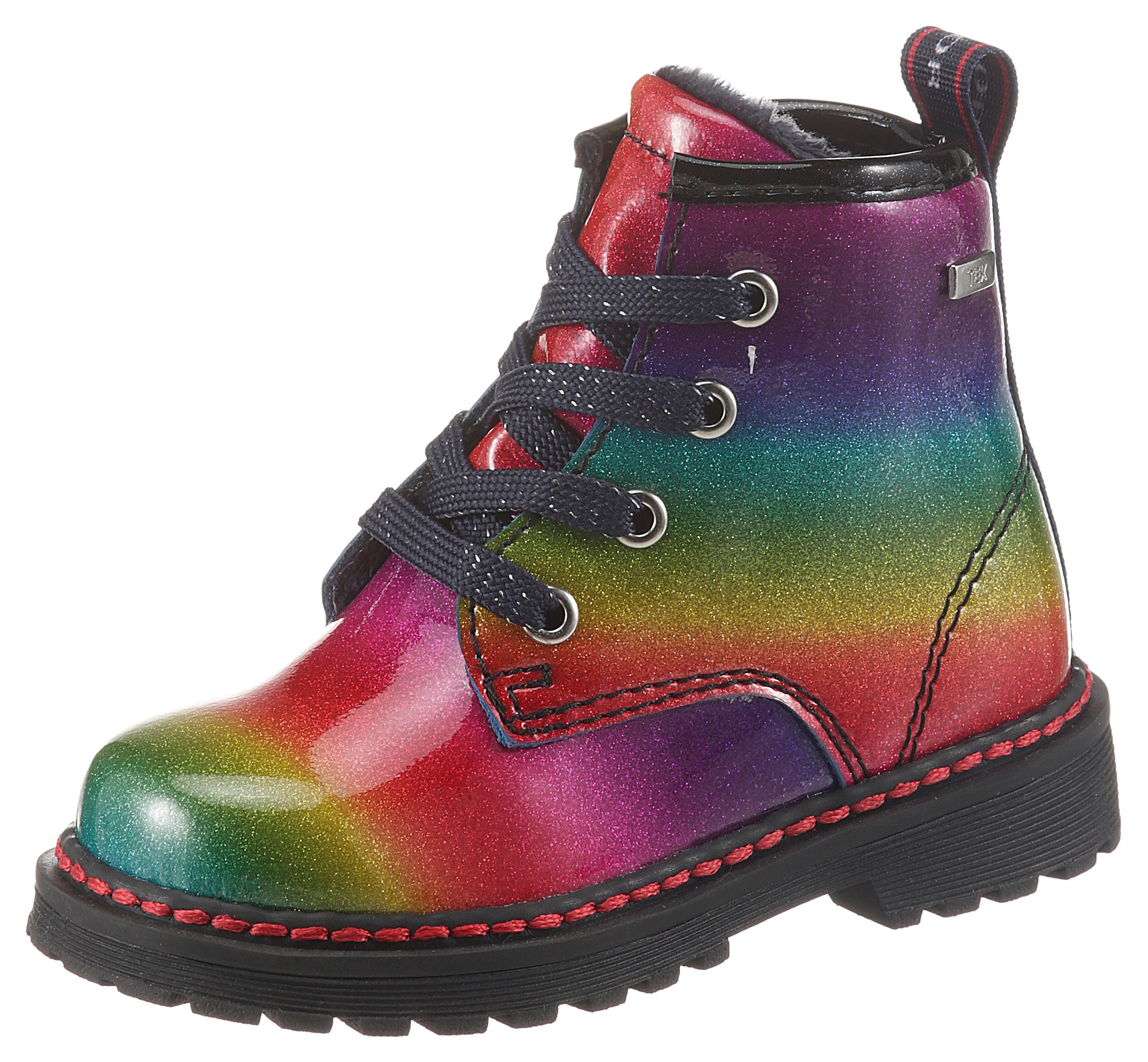 Image of TOM TAILOR Schnürboots, in Regenbogenfarben bei Ackermann Versand Schweiz